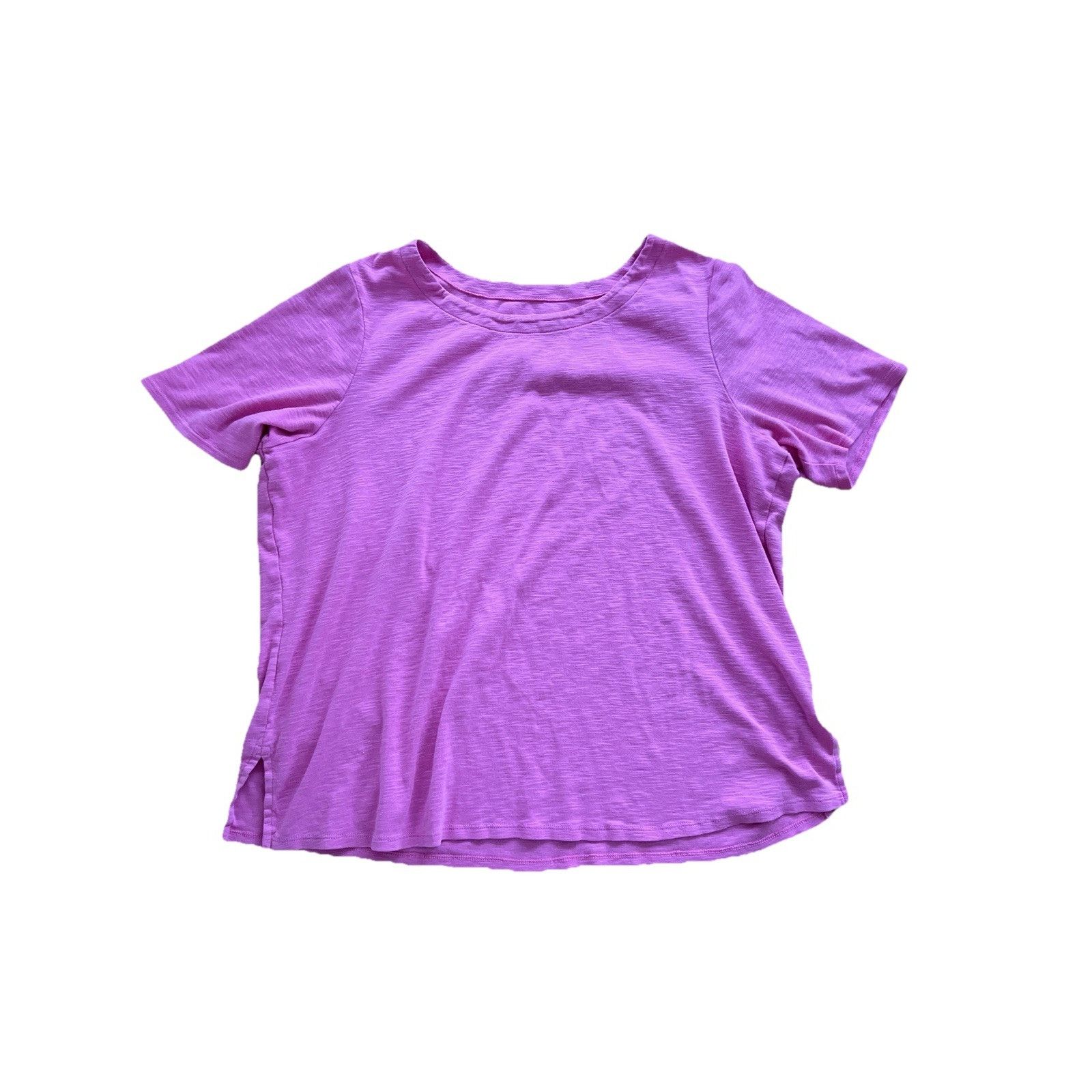 & Other Stories J.Jill Pima Slub Elbow Sleeve Tee 100% Pima Cotton A001770 Size XXL / US 16-18 / IT 52-54 - 1 Thumbnail