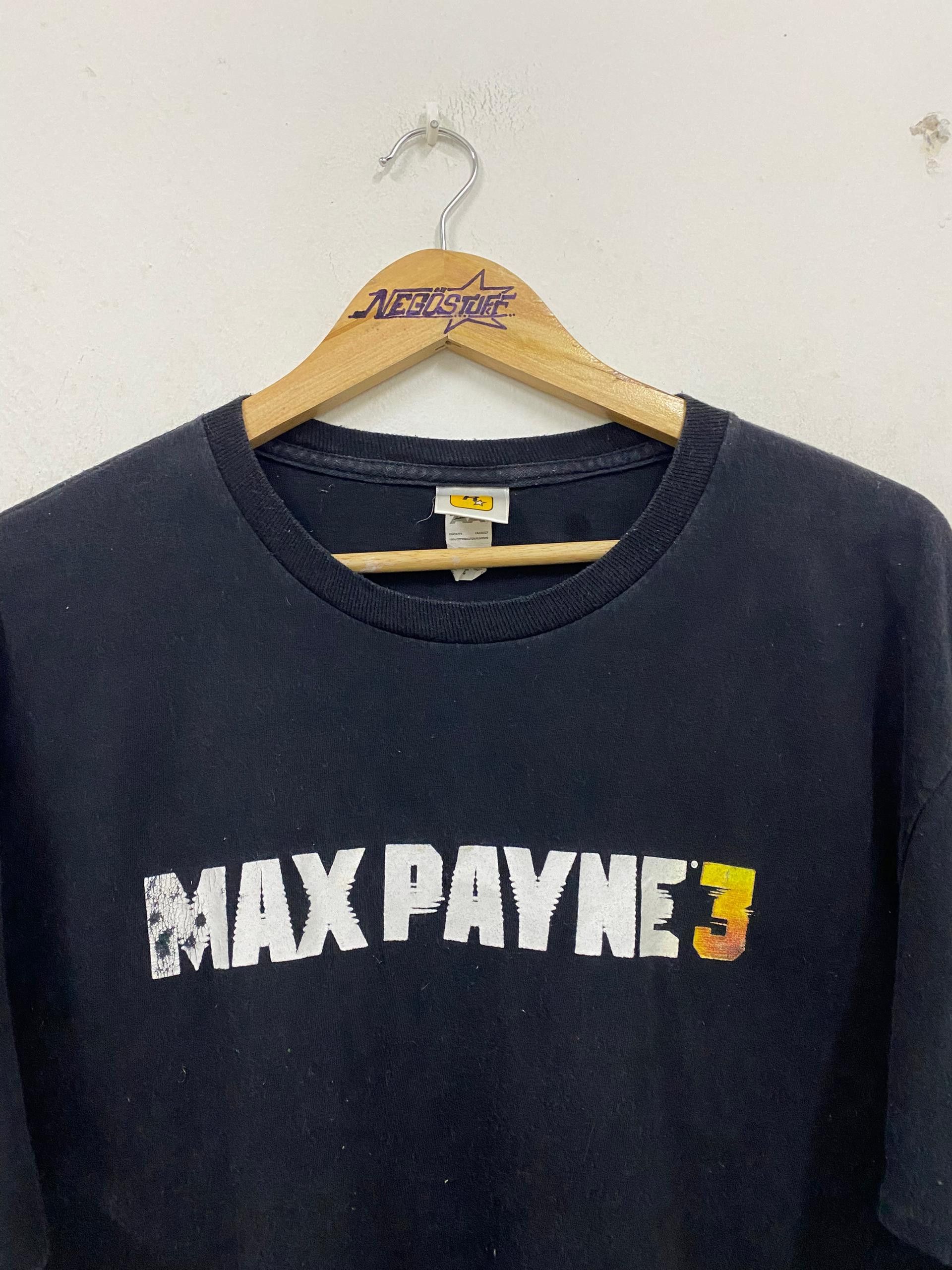 Rockstar Games VTG Y2K MAX PYNE GAMES ROCKSTAR GAMES tee Size US L / EU 52-54 / 3 - 2 Thumbnail