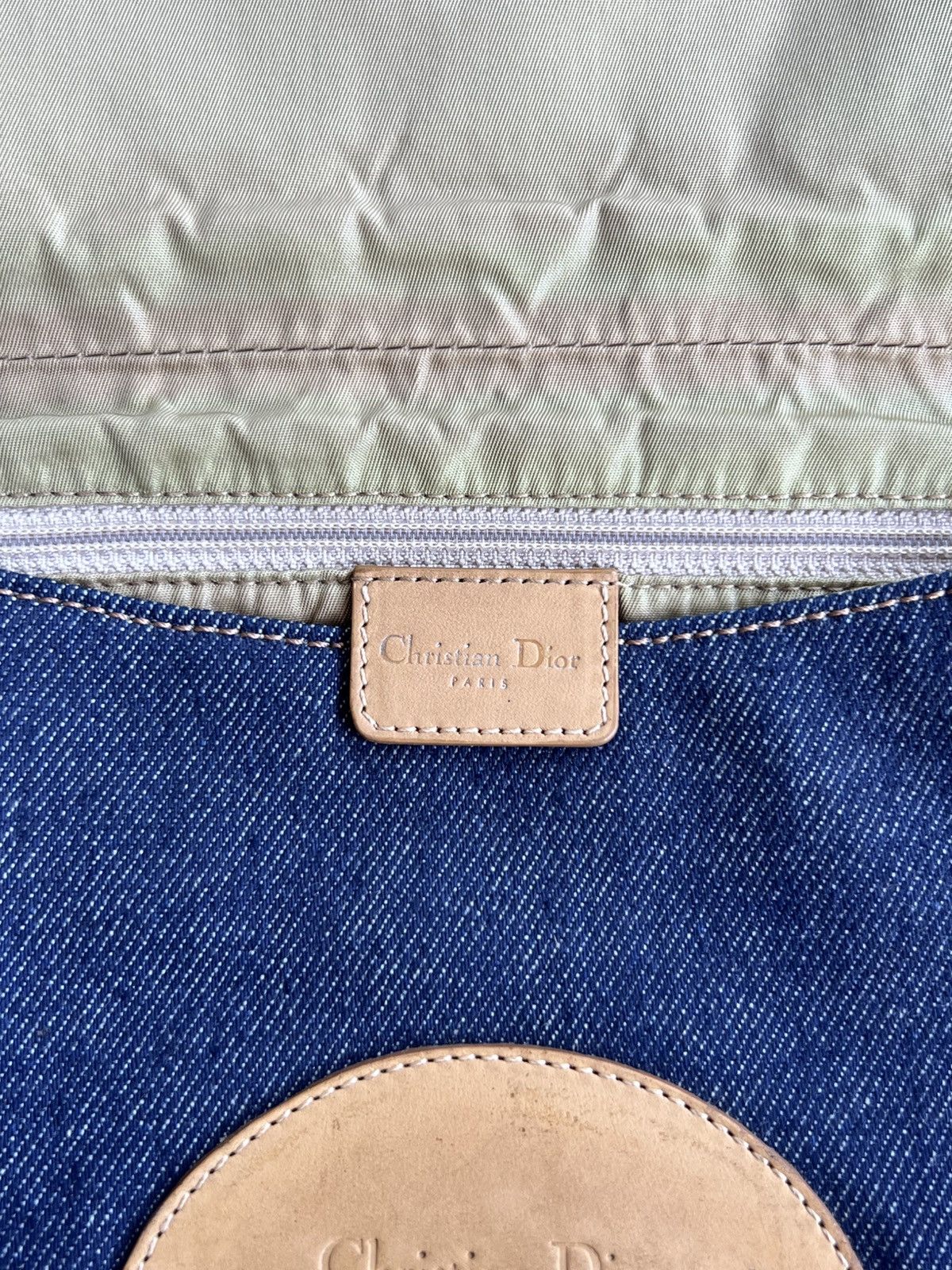 Dior RARE - Dior John Galliano - S/S00 Denim Melice Shoulder Bag Size ONE SIZE - 15 Thumbnail