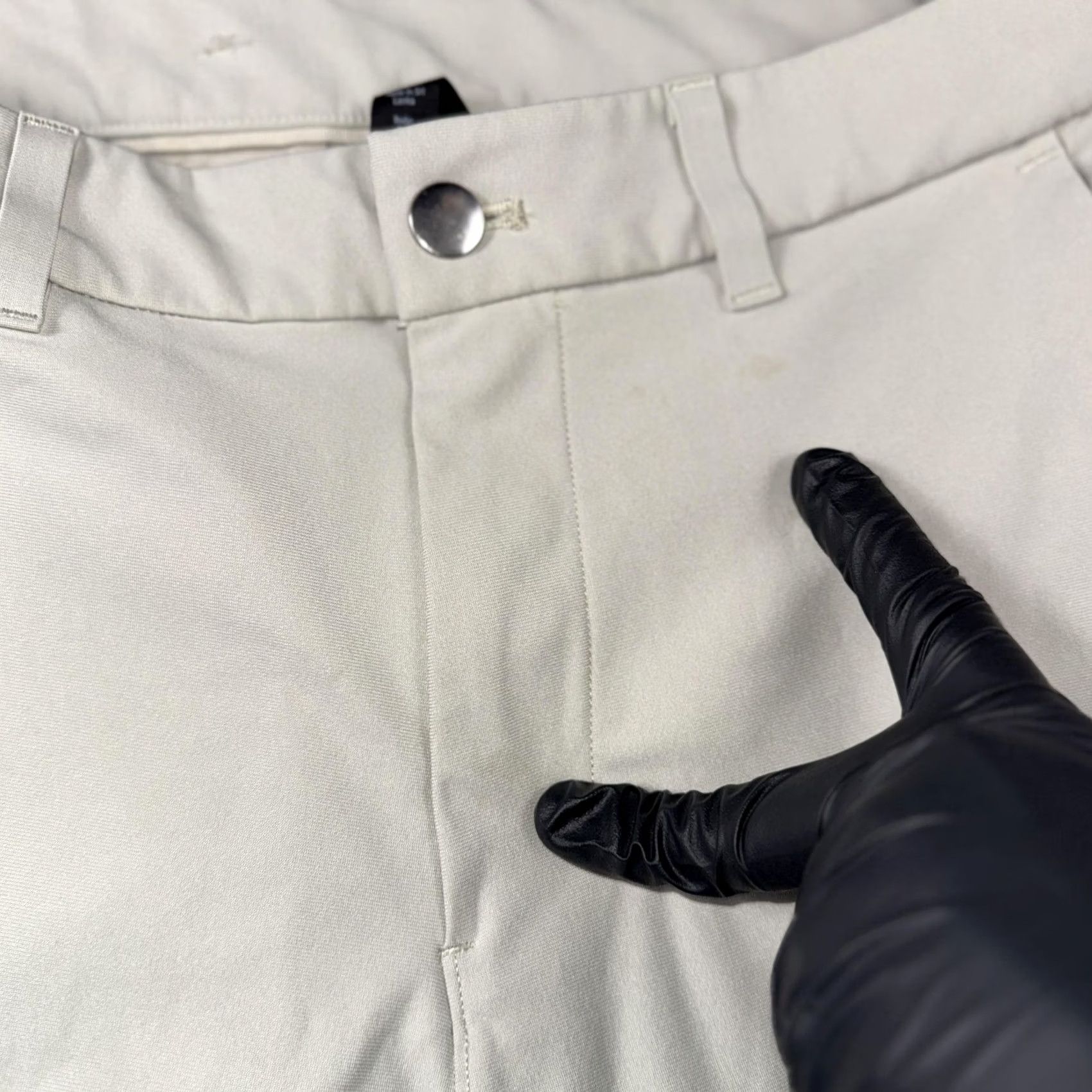 Lululemon Lululemon Pants Men's 32 Beige Slim Tapered Chino Performance Stretch Flat Front Zip Pockets Casual Business Size US 32 / EU 48 - 5 Thumbnail