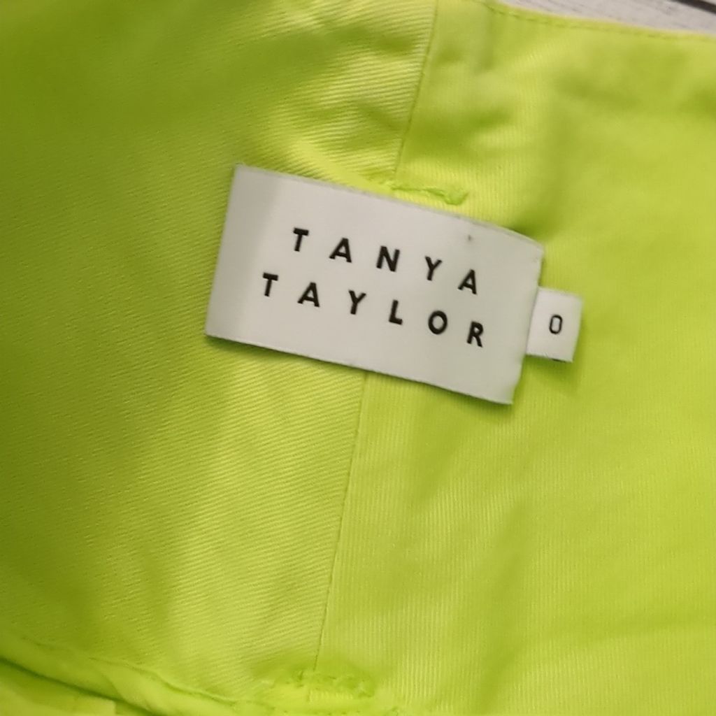 Tanya Taylor Tanya Taylor lime shorts size 0 Size 25" / US 0 / IT 36 - 3 Thumbnail