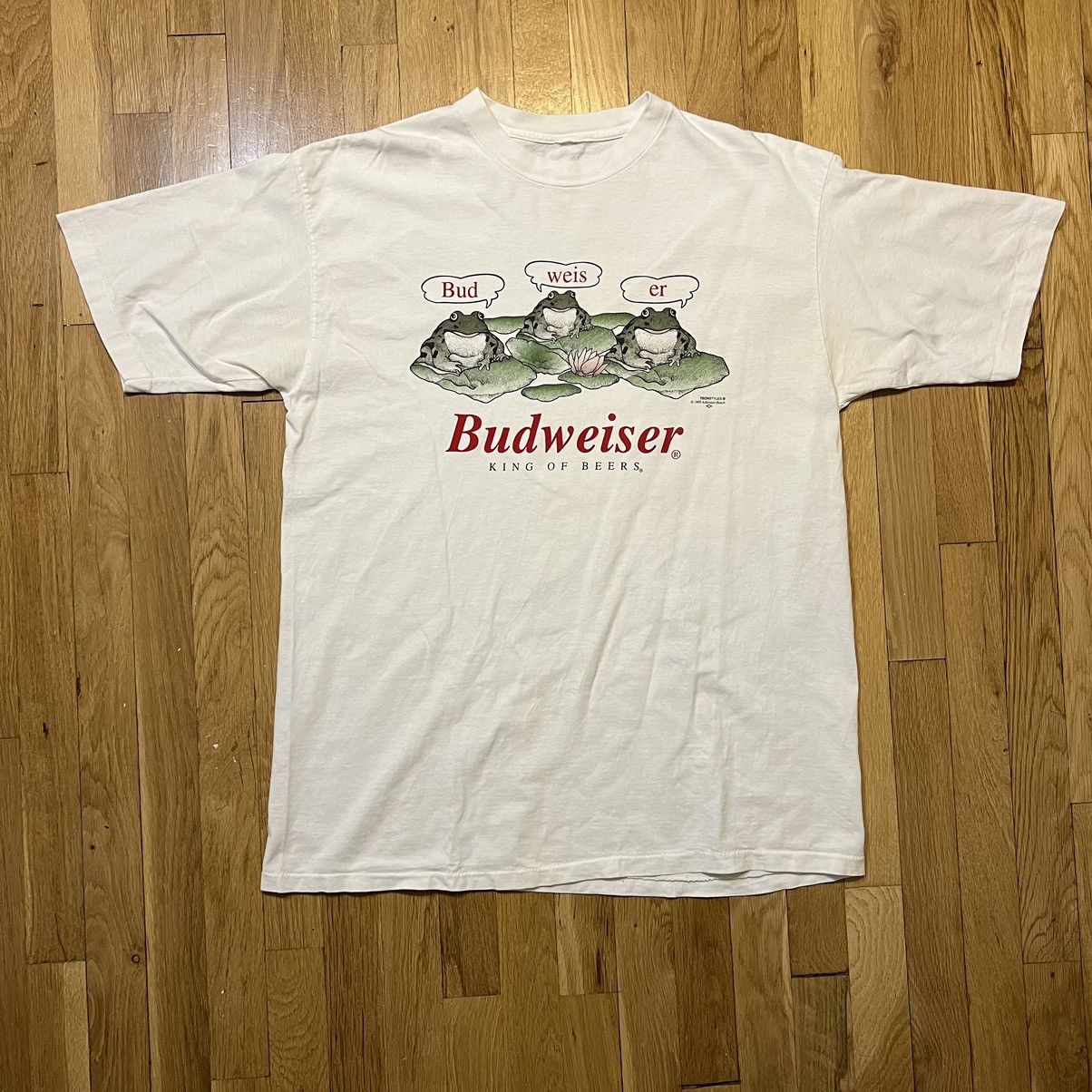 Vintage 90s 1995 Budweiser Ants Single Stitch T buy Shirt Mens Large Bud Beer