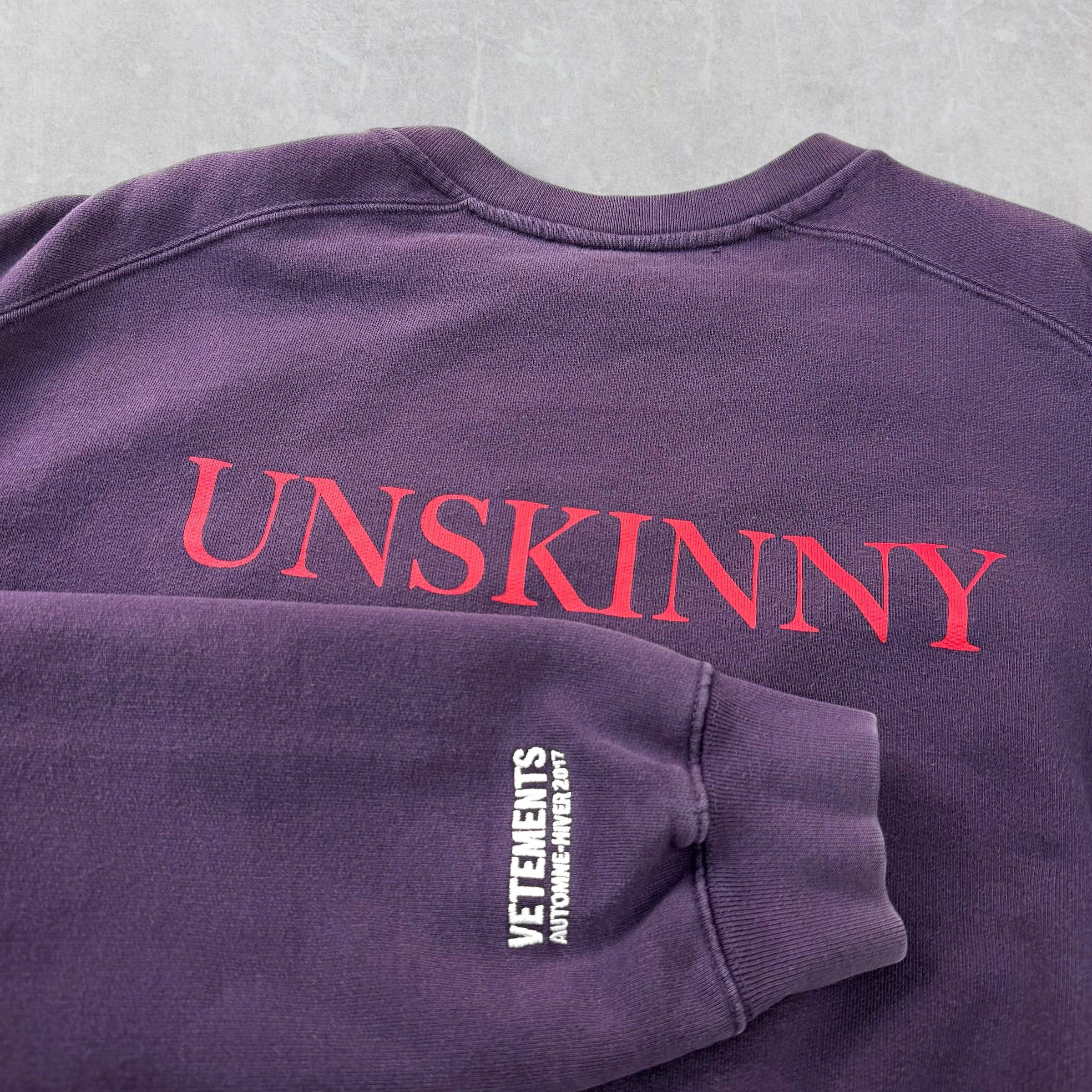 Vetements Vetements "Unskinny" Sweatshirt M Size US M / EU 48-50 / 2 - 4 Thumbnail