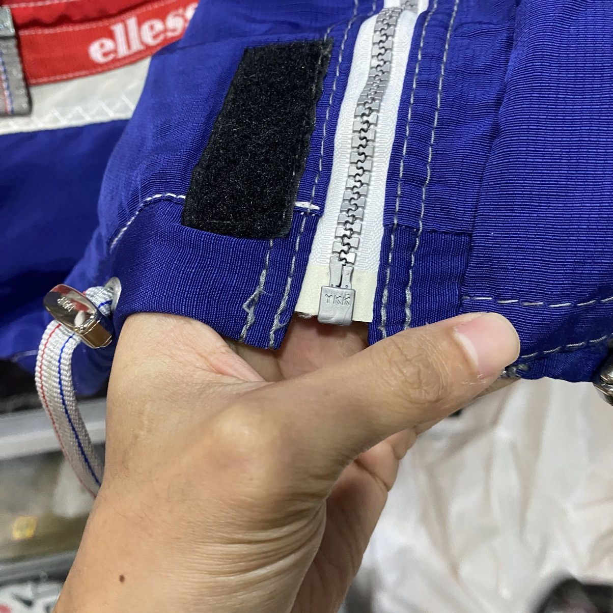 Ellesse VINTAGE OFFICIAL NATIONAL FRANCE SKI ELLESSE JACKET Size US XL / EU 56 / 4 - 15 Thumbnail