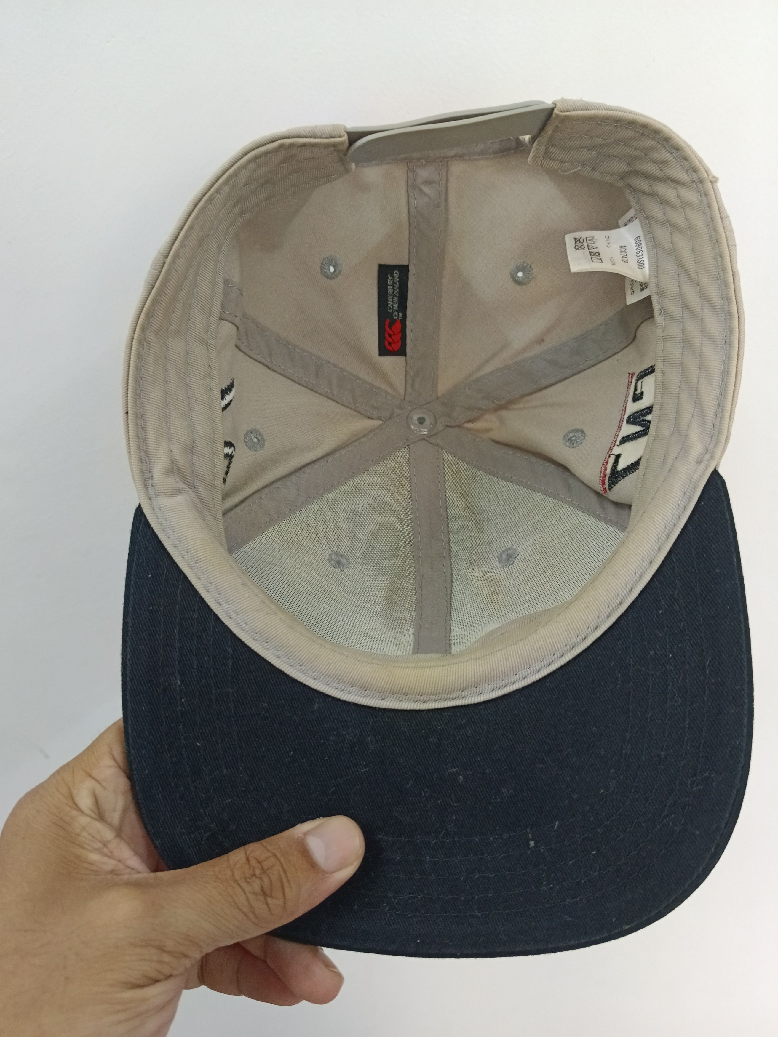 Canterbury of New Zealand Canterbury NZ Spellout Two-Tone Snapback Hat - Earth Tone Size ONE SIZE - 6 Thumbnail