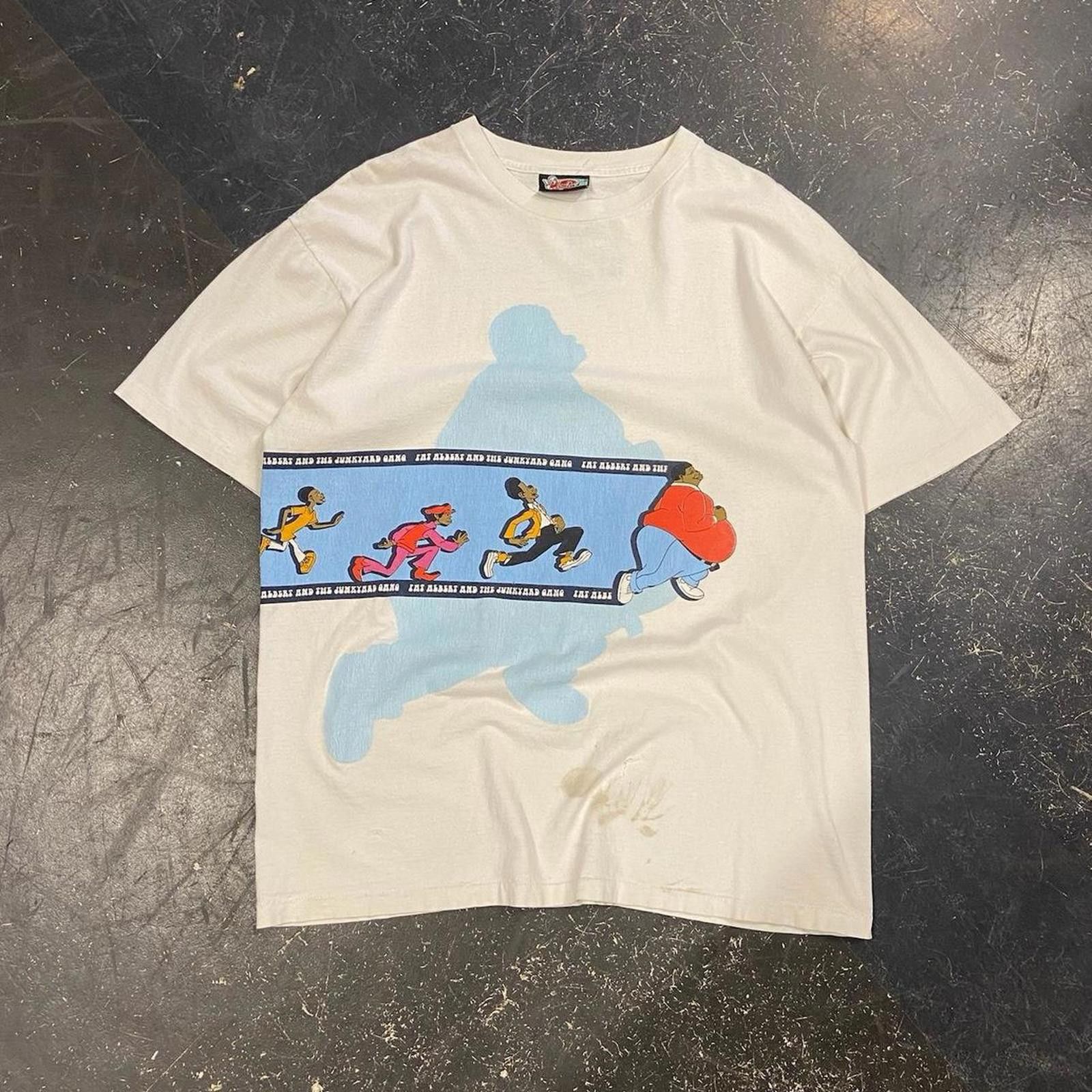 Vintage 90s Fat Albert & The Gang Tee Size US XL / EU 56 / 4 - 1 Thumbnail