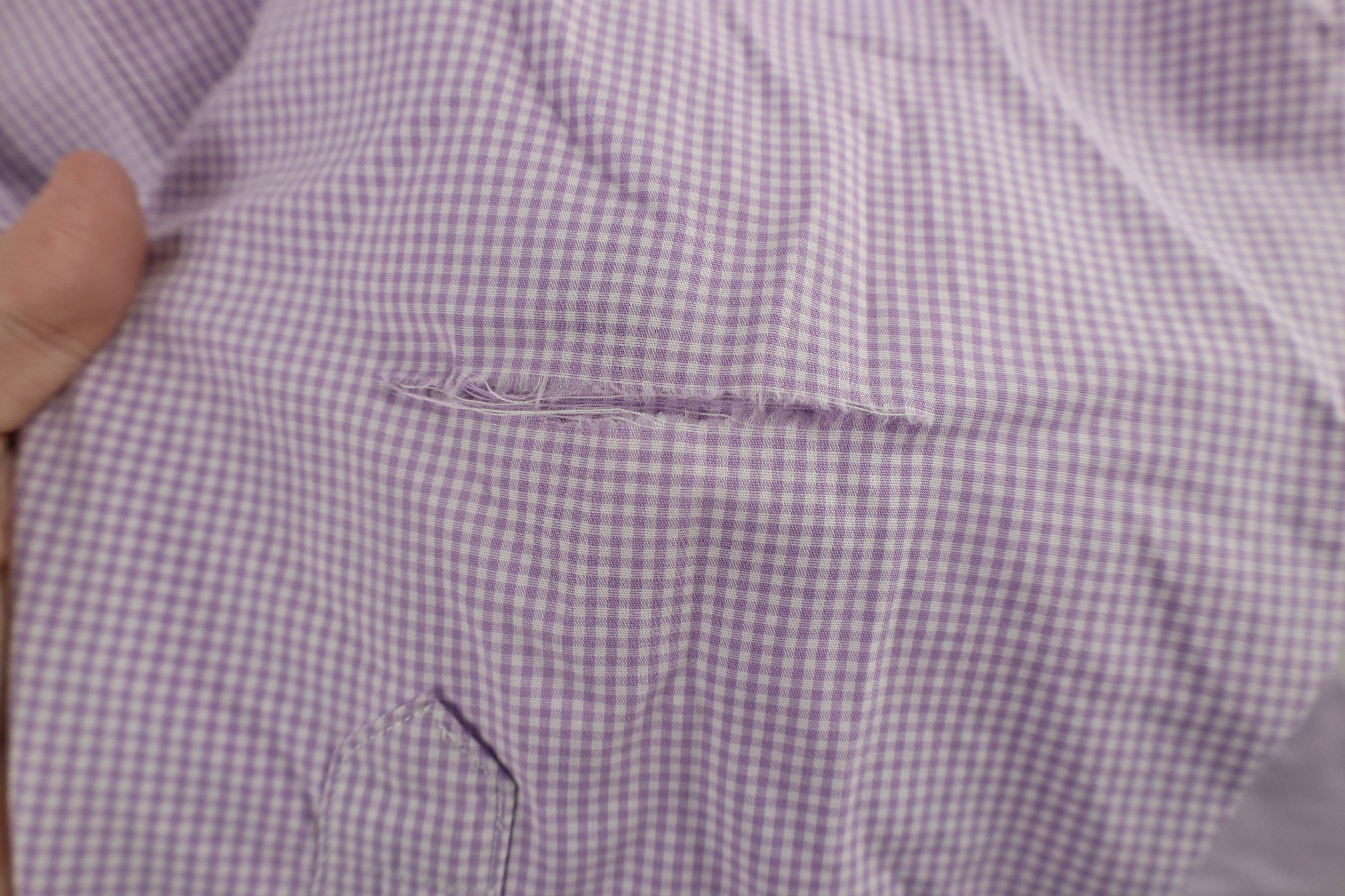 Brooks Brothers × Vintage Brooks Brothers Original Cotton Button Down Shirt Purple Size US L / EU 52-54 / 3 - 5 Thumbnail