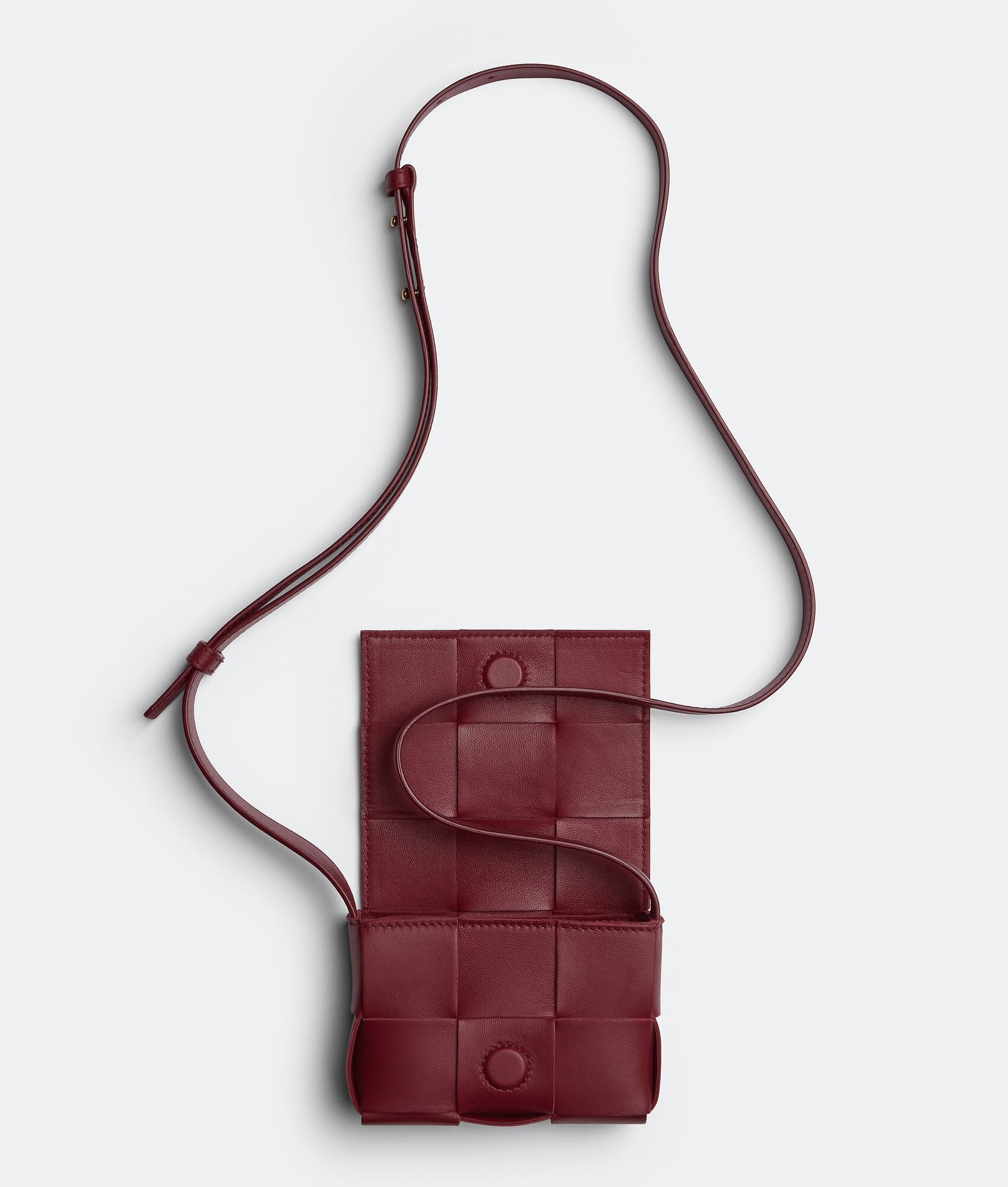 Bottega Veneta o1n1vont1224 Size: OS / Unisex Candy Cassette Bag Bordeaux Size ONE SIZE - 3 Thumbnail