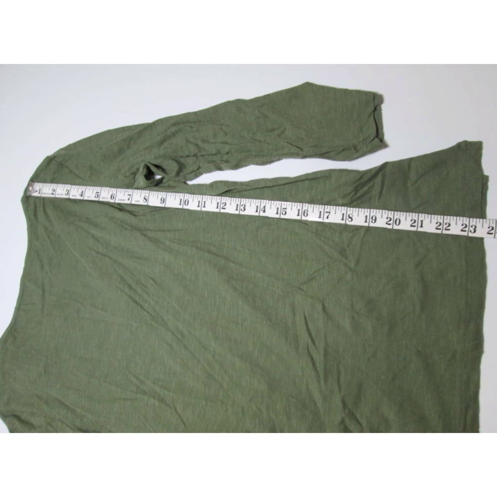 Loft Loft Outlet NWT Womens Tunic XS Khaki V-Neck Long Sleeve Solid Pullover Shirt Size XS / US 0-2 / IT 36-38 - 5 Thumbnail