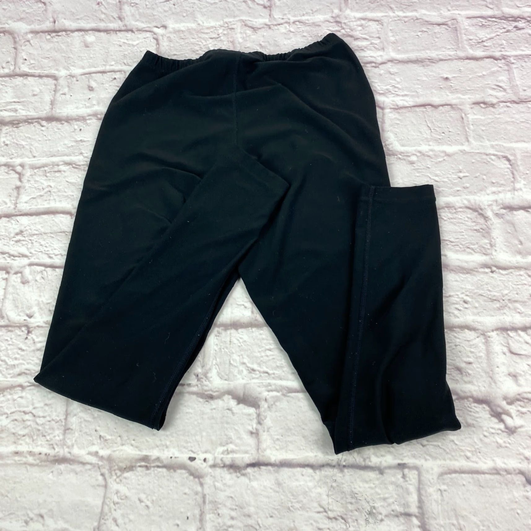 Nike Nike Leggings Teens Junior S Logo Elastic Waist Pull On Yoga Athletic Size 28" / US 6 / IT 42 - 3 Thumbnail