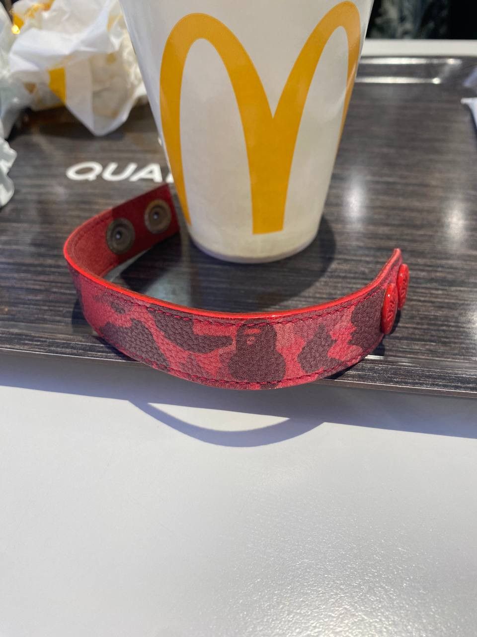Bape OG Bape leathers camo bracelet OS Size ONE SIZE - 1 Thumbnail