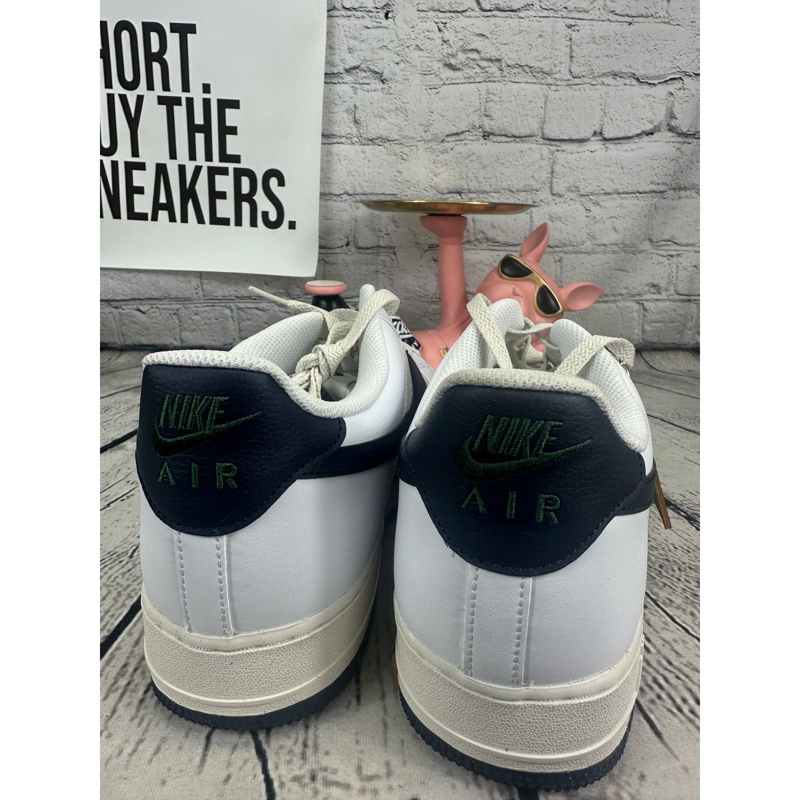 Nike Nike Air Force 1 07 AF1 Low Sneakers Mens 15 White Blue Size US 15 / EU 48 - 4 Thumbnail