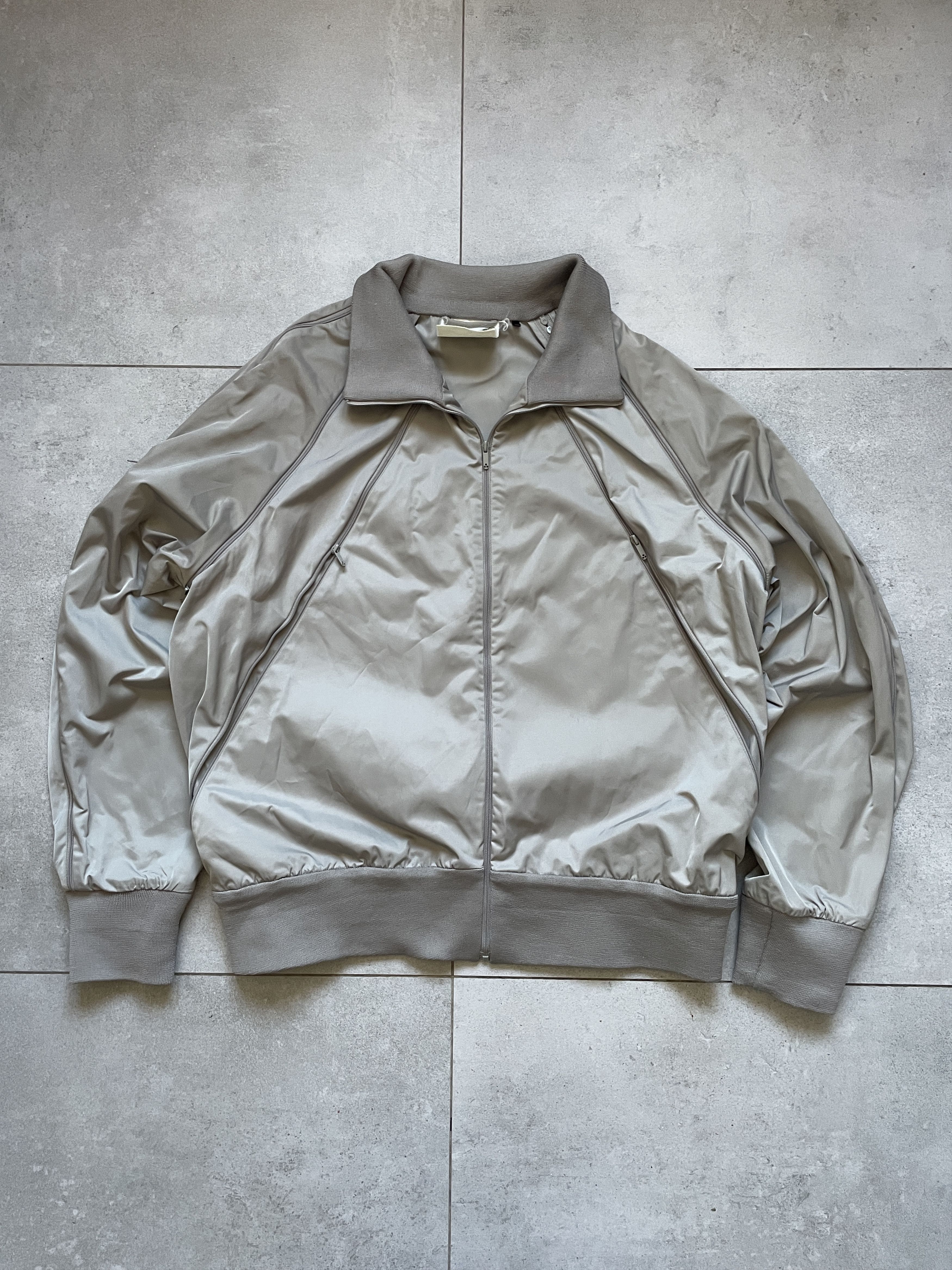 G-Star G STAR RAW X MARC NEWSMAN GRAY ZIPPER BOMBER JACKET Size US L / EU 52-54 / 3 - 1 Thumbnail