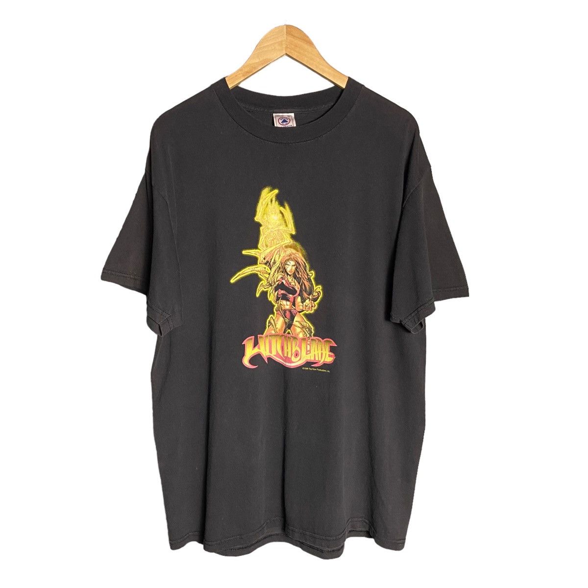Anime Vintage 90s Witchblade Comics Anime T-Shirt Size US L / EU 52-54 / 3 - 1 Thumbnail
