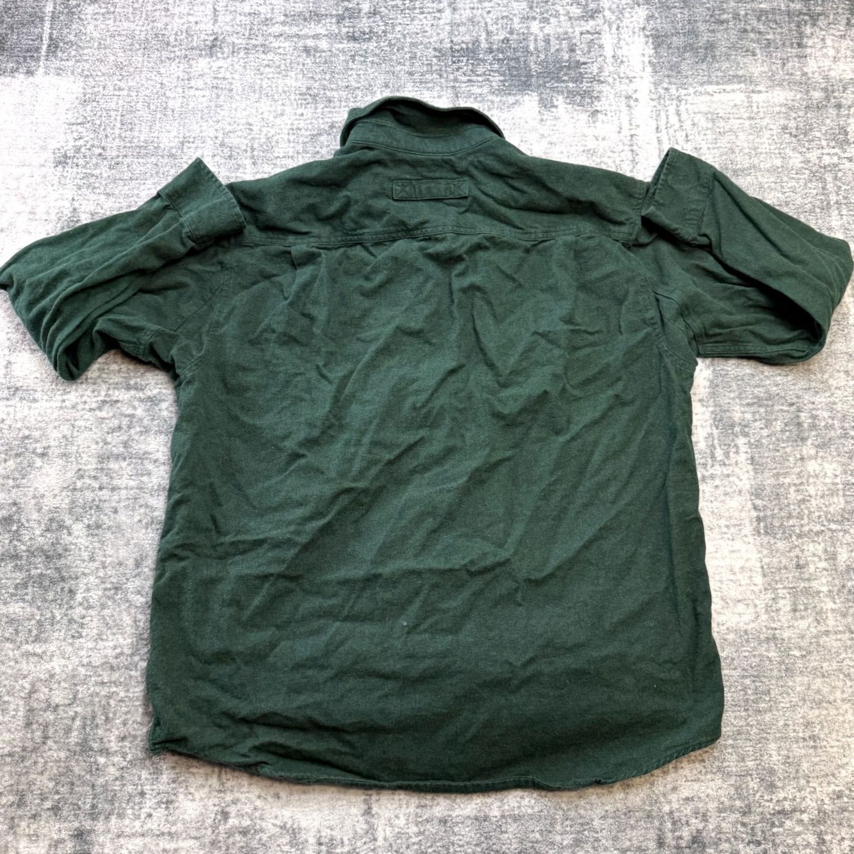 Vintage Duluth Mens Button-Up Shirt L Green Flannel Relaxed Chore Work Casual Vintage Unspecified Size US L / EU 52-54 / 3 - 5 Thumbnail