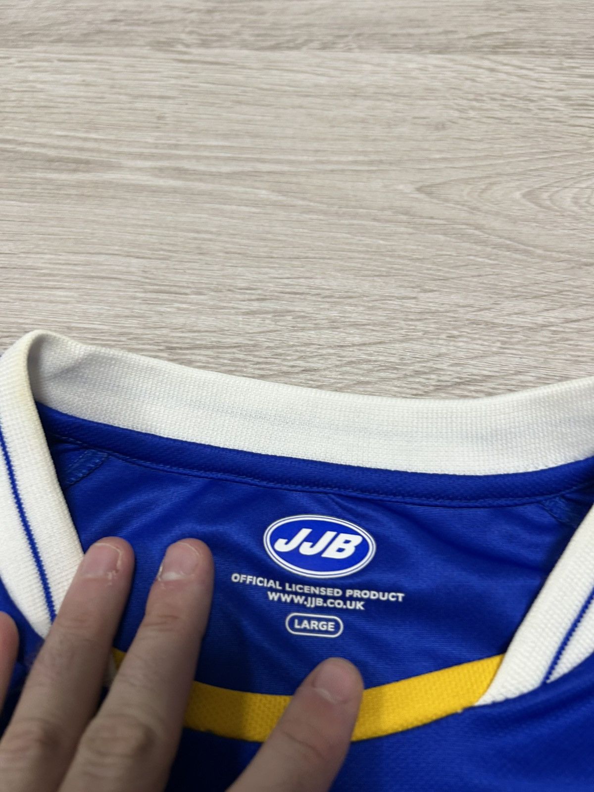 Vintage Leicester 2005/2006 JJB Home Football Shirt Size L Size US L / EU 52-54 / 3 - 7 Thumbnail