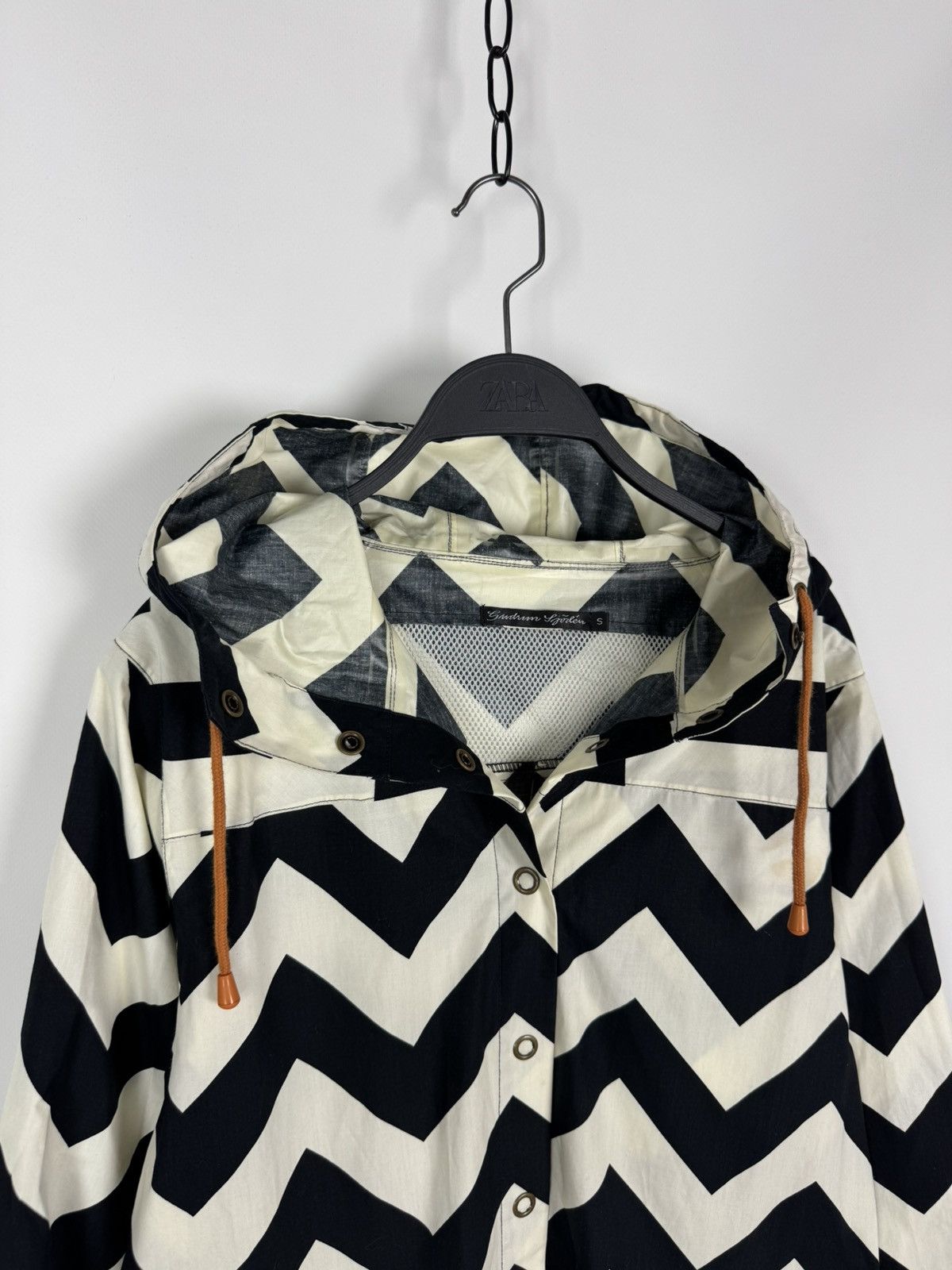 Gudrun Sjoden Gudrun Sjoden Abstract Women’s Rain Coat Size S / US 4 / IT 40 - 4 Thumbnail