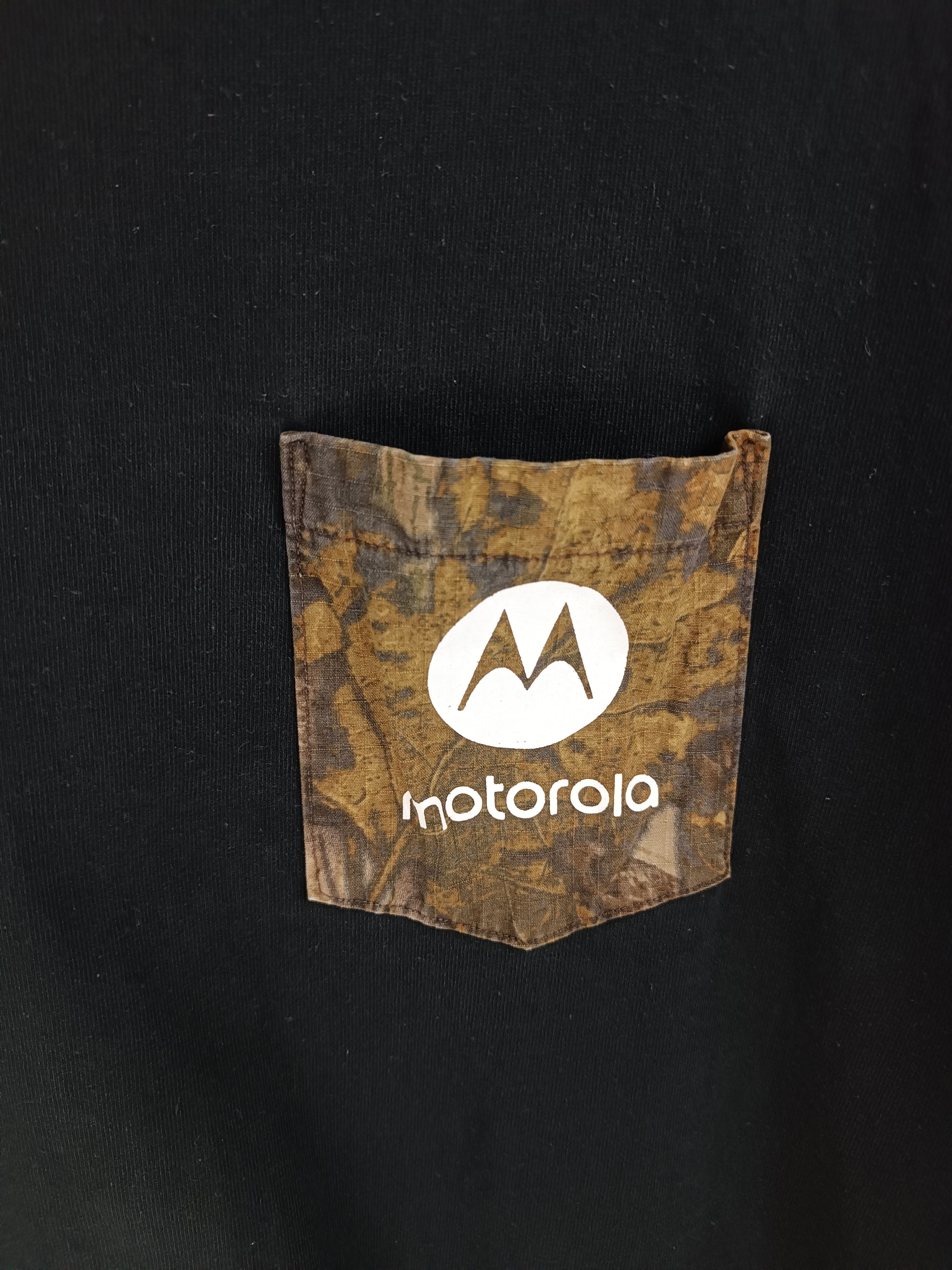 Motorola VINTAGE 2000'S MOTOROLA HELLOMOTO POCKET CAMO TEE Size US L / EU 52-54 / 3 - 9 Thumbnail