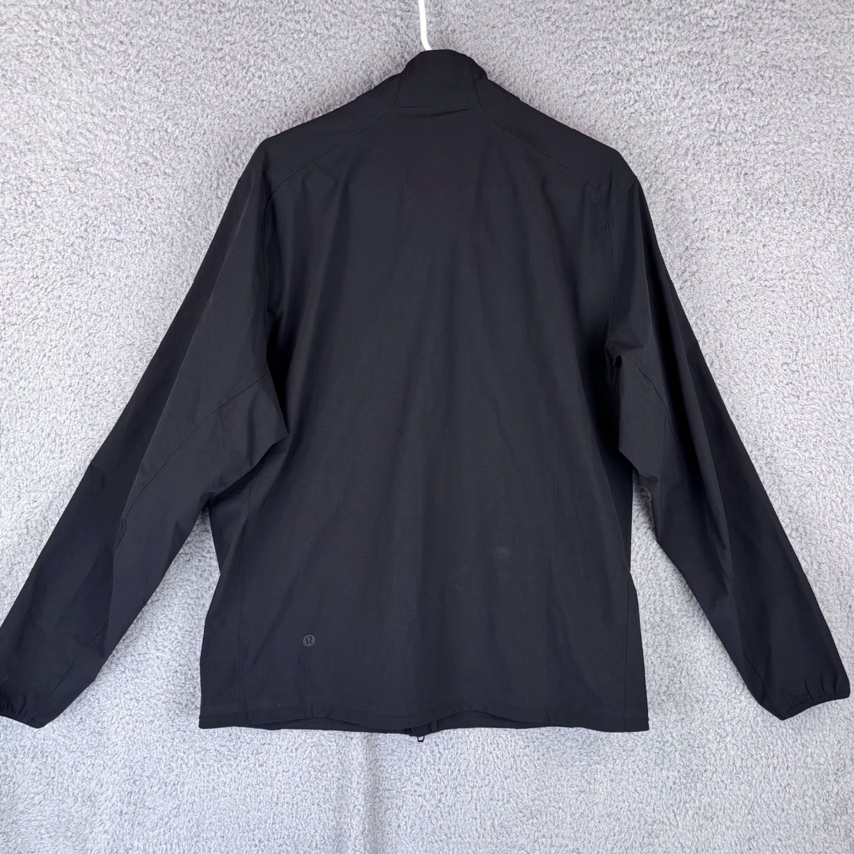 Lululemon Lululemon Sojourn Jacket Mens Large Black Full Zip Performance Mock Neck Tech Jacket Size US L / EU 52-54 / 3 - 7 Thumbnail