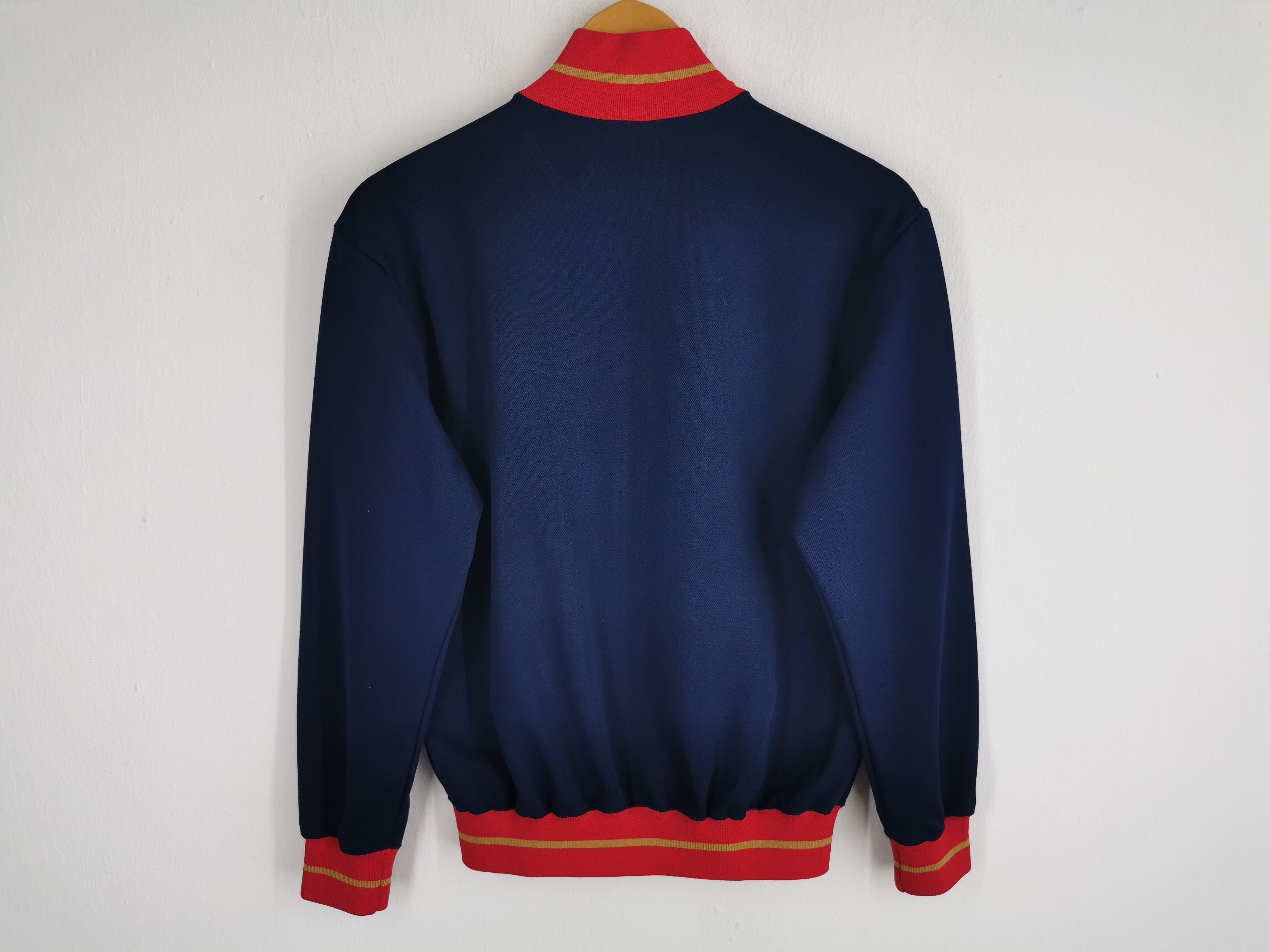 Nike Vintage 90's Nike Swoosh Blue Tag Track Top Made In Japan Size US M / EU 48-50 / 2 - 2 Thumbnail