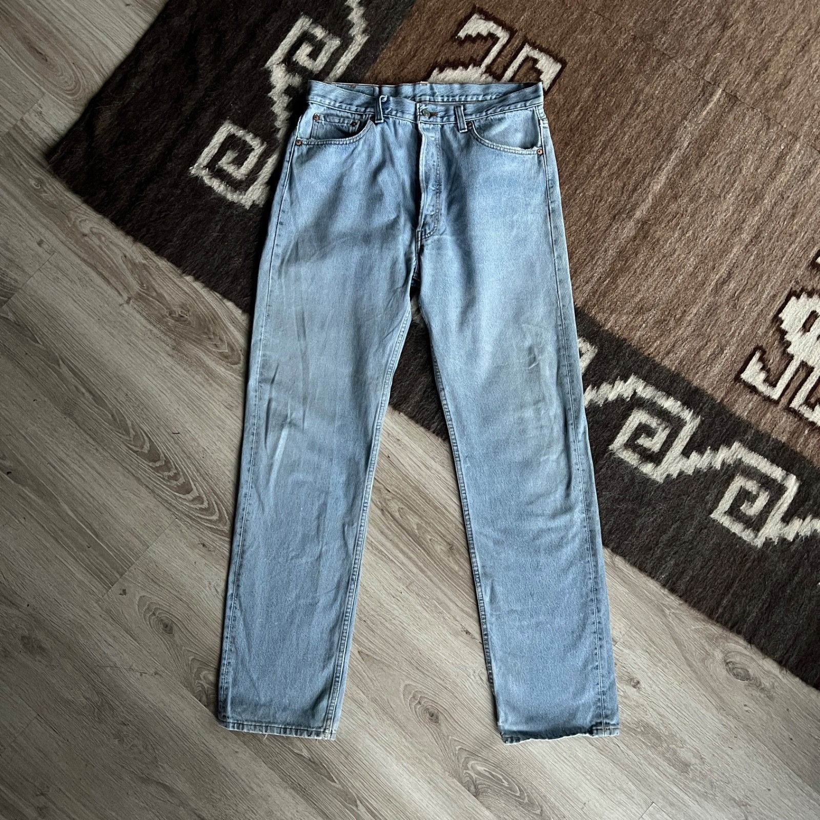 Levi's Levi’s 501 Vintage USA Made Denim Jeans 9805AC Size US 34 / EU 50 - 4 Thumbnail