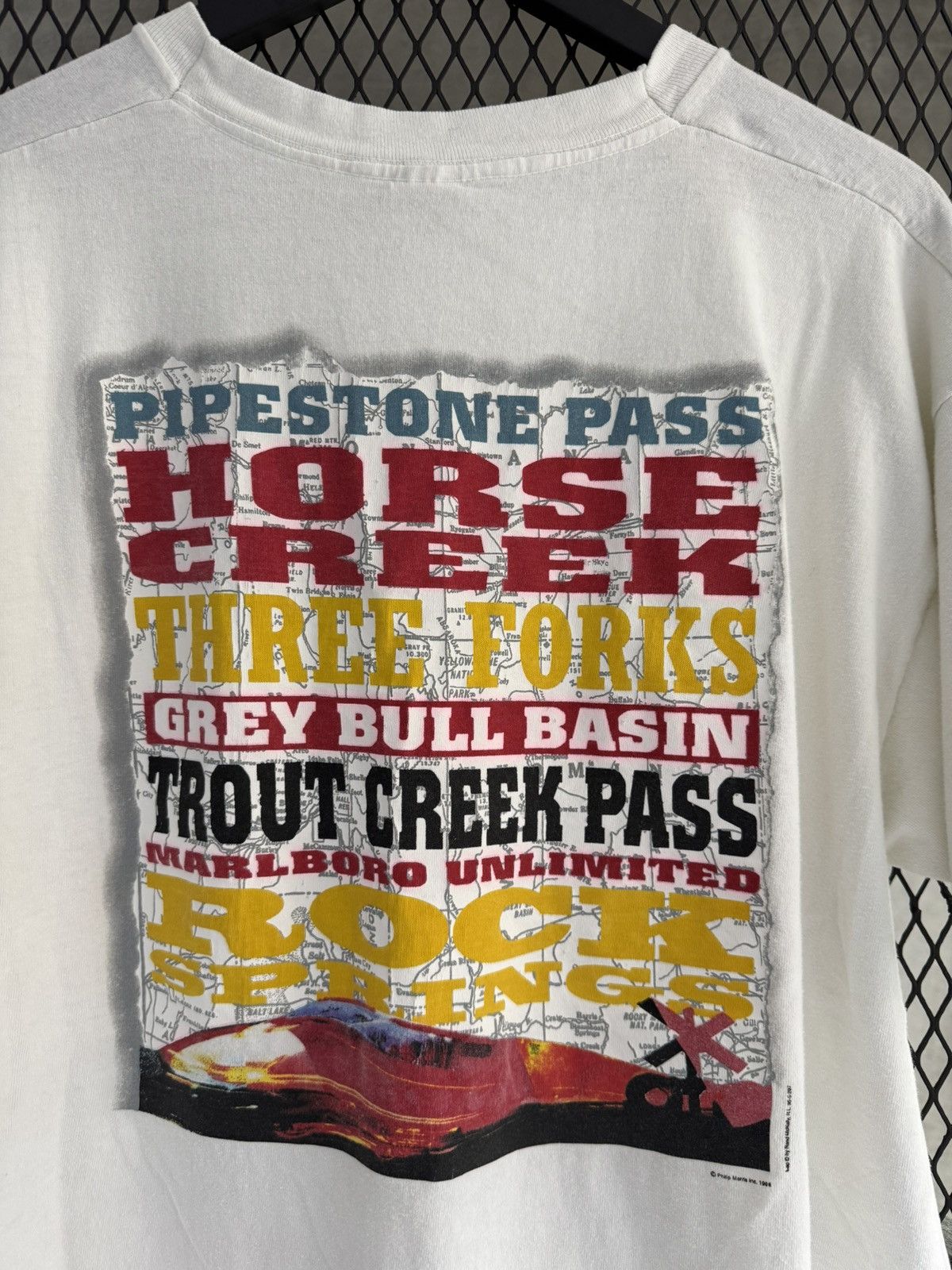 Marlboro Vintage 1996 Marlboro Pipestone Pass Pocket Tee Size US XL / EU 56 / 4 - 4 Thumbnail