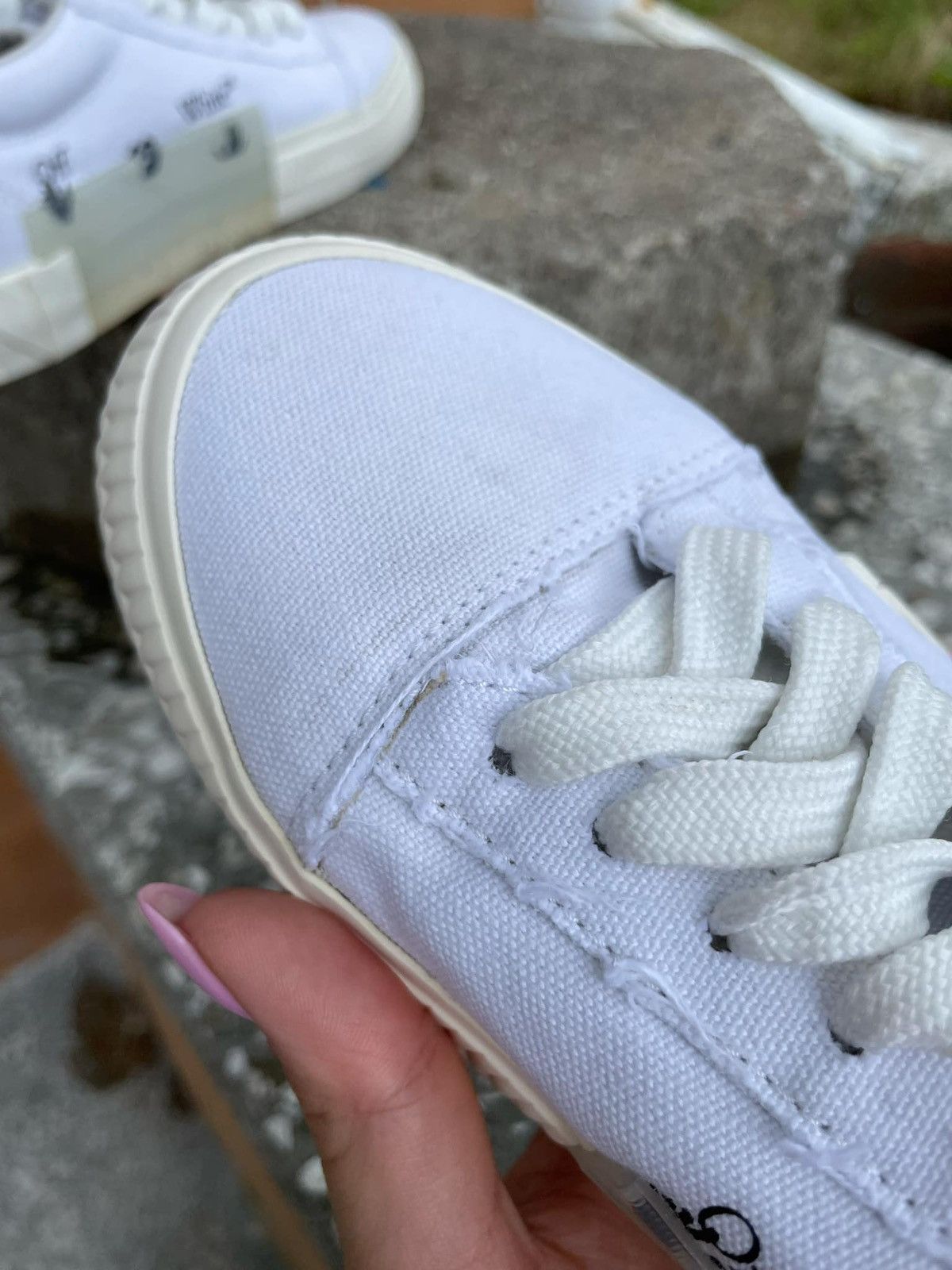 Off-White Off-White Vulcanized Sole Sneakers Virgil Abloh Size US 6 / IT 36 - 19 Thumbnail