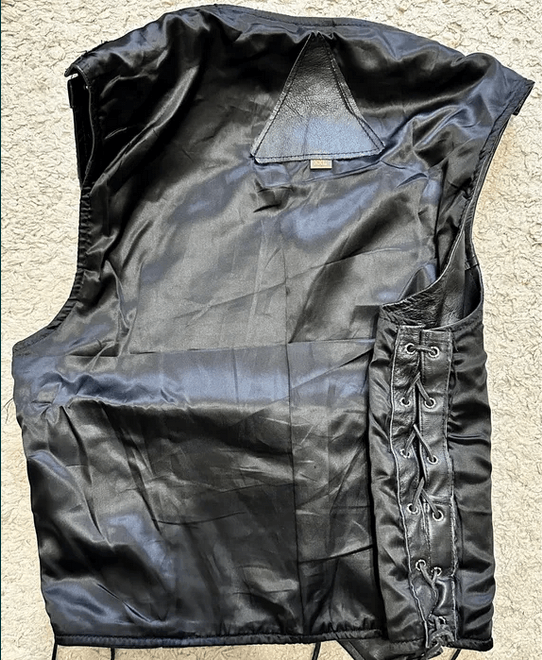 Other Men's leather biker vest FREE RIDER Size US M / EU 48-50 / 2 - 4 Thumbnail