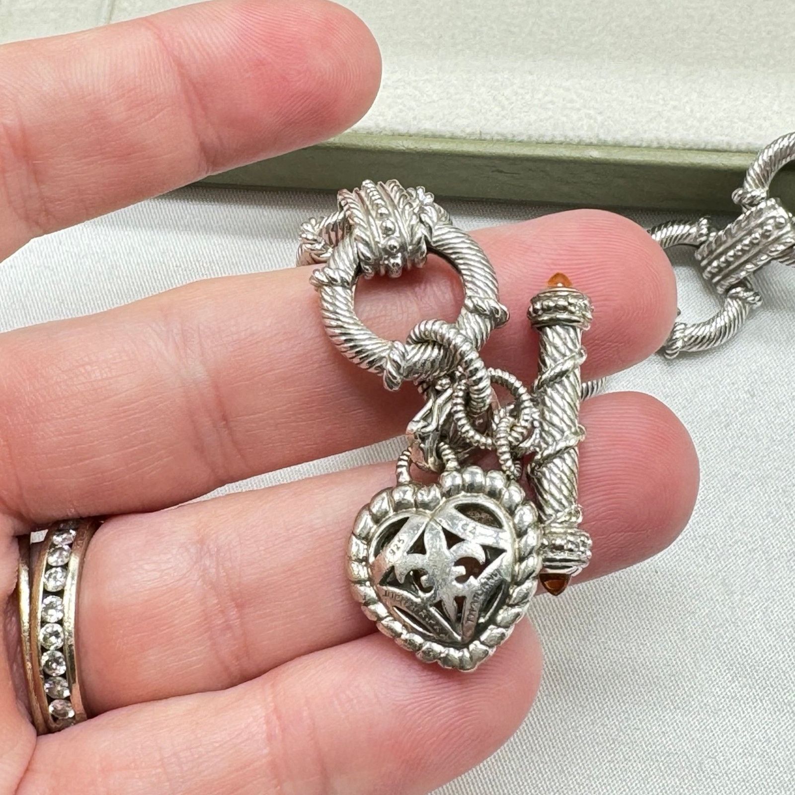 VTG Judith Ripka Sterling bracelet