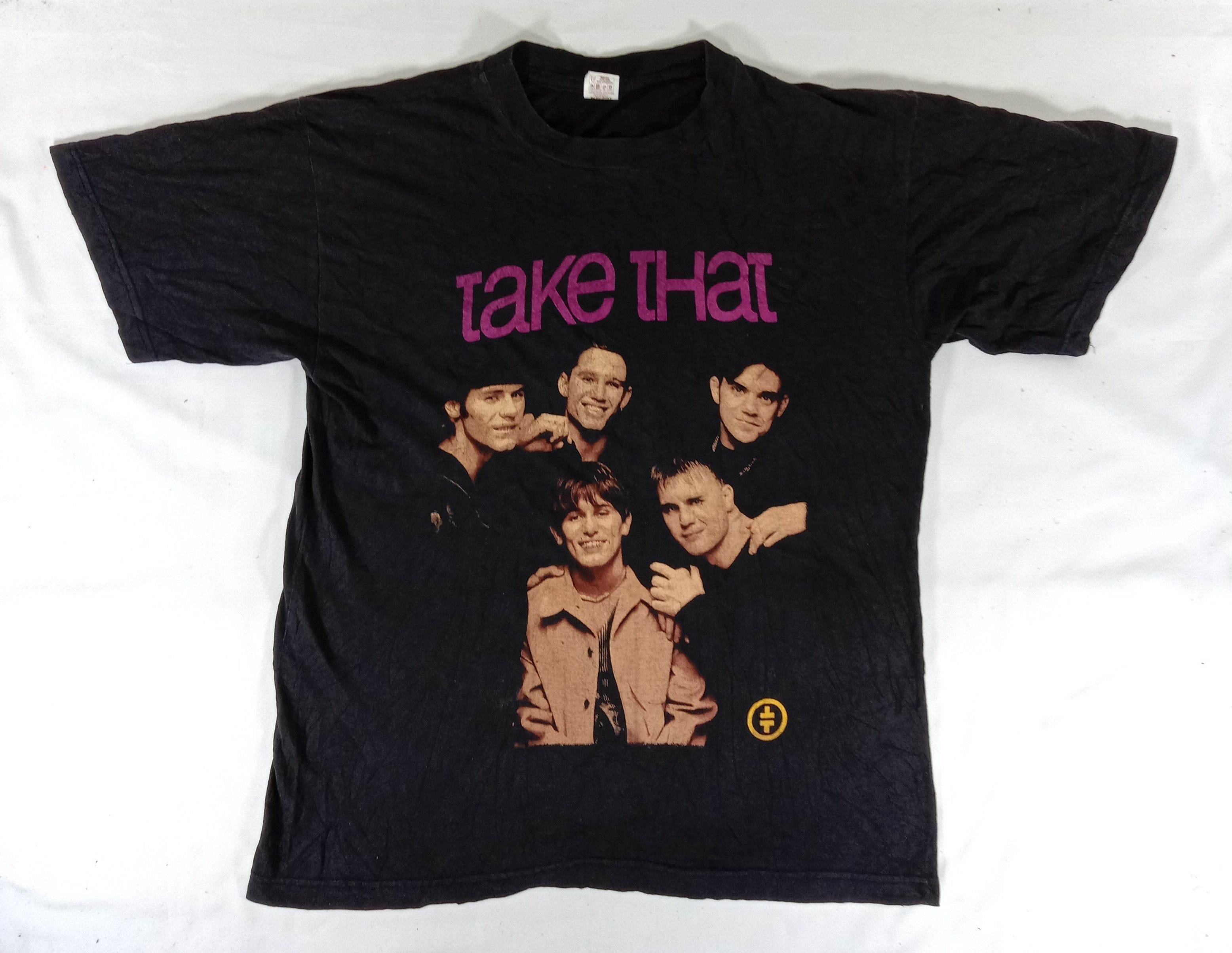 Band Tees Vintage Take That Band Over Printed T Shirt Size US XL / EU 56 / 4 - 1 Thumbnail