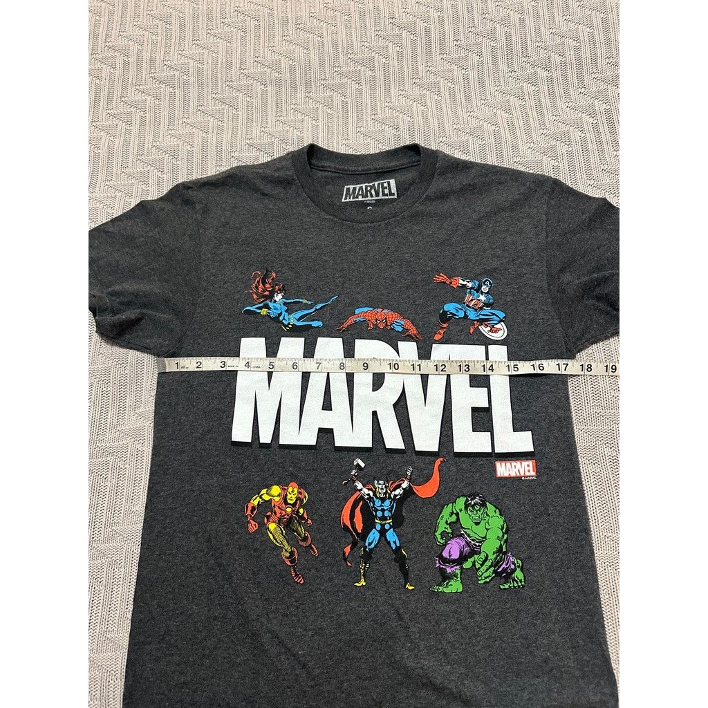 Marvel Comics Marvel gray graphic t-shirt size S Size US S / EU 44-46 / 1 - 5 Thumbnail