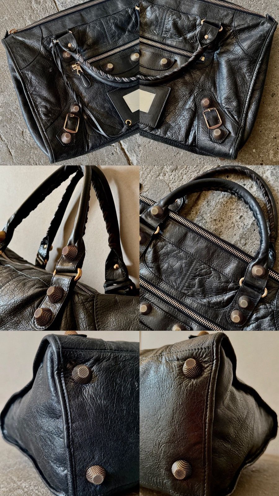 Balenciaga Balenciaga - 2000’s - Classic Le City - Lambskin Work Bag Size ONE SIZE - 22 Thumbnail