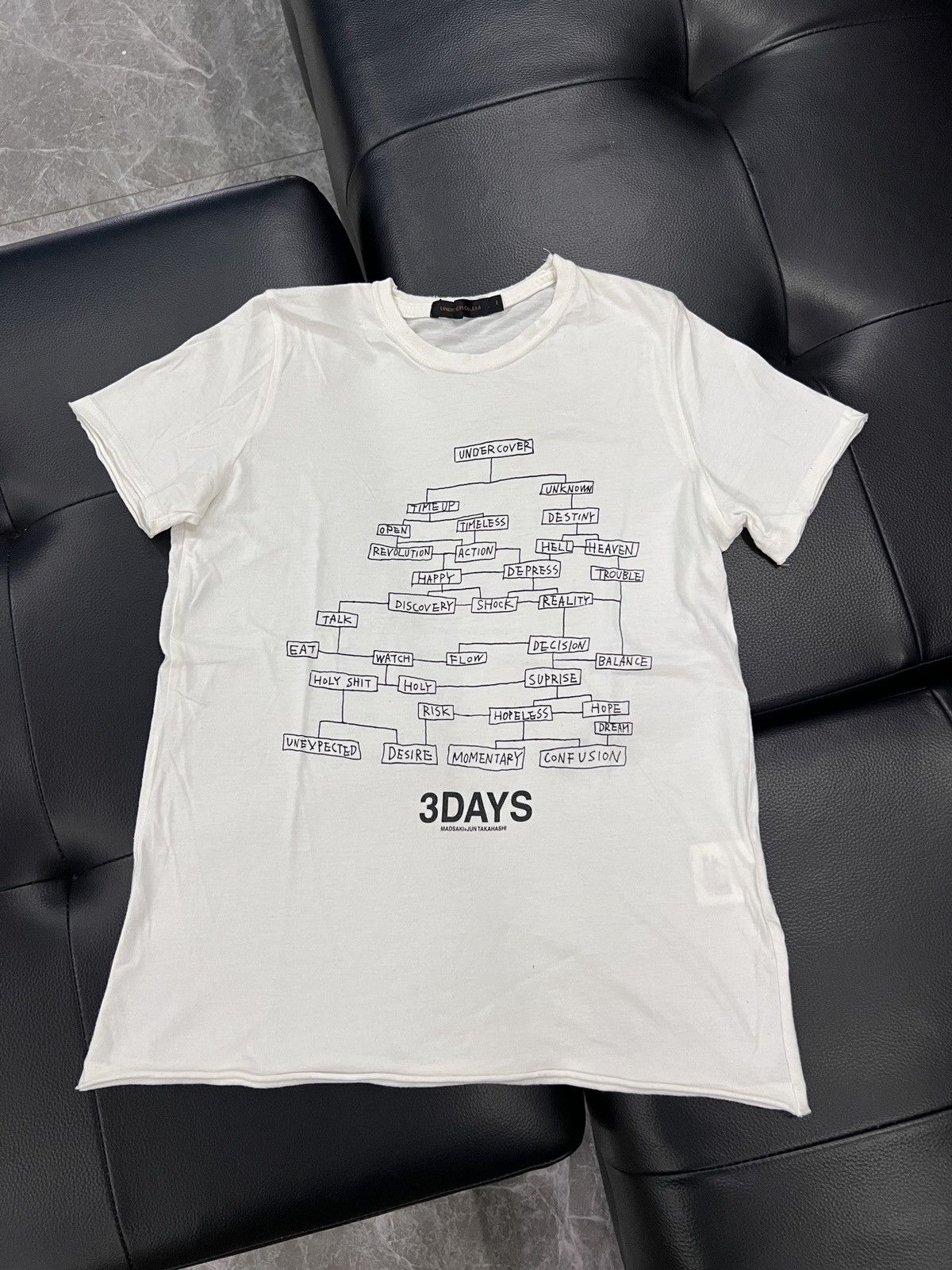 Undercover Undercover “3DAY” Graphic T-Shirt Size US S / EU 44-46 / 1 - 1 Thumbnail
