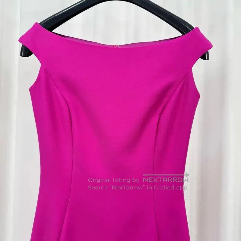 Dior Dior Summer Pink Wool Sleeveless Dress . Size S / US 4 / IT 40 - 3 Thumbnail