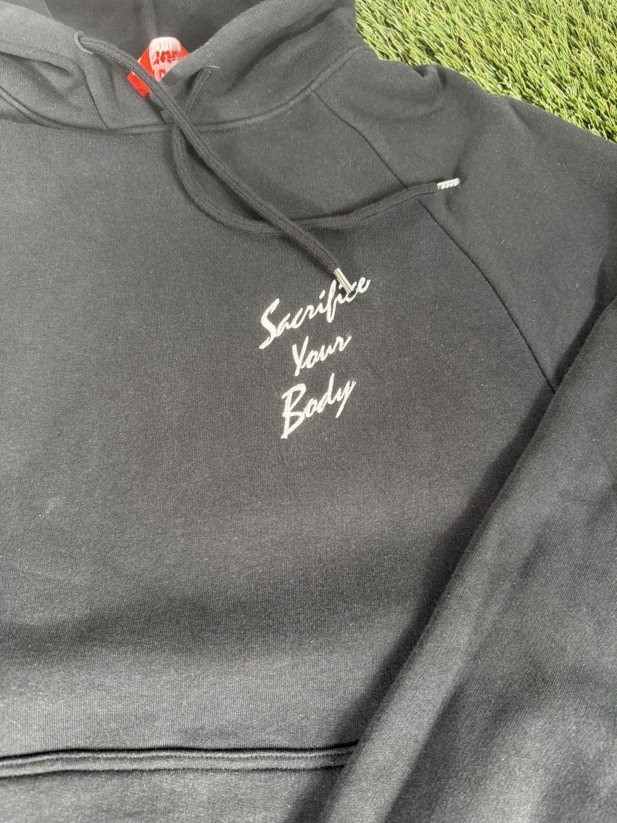 Etudes Études x Roe Ethridge “Sacrifice Your Body” Hoodie (Black) Size US L / EU 52-54 / 3 - 5 Thumbnail