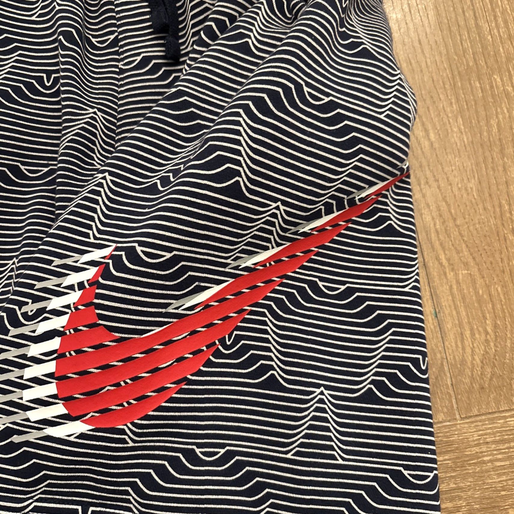Nike Nike Club USA Men's Basketball Shorts Blue Size S EUC Size US 29 - 2 Thumbnail