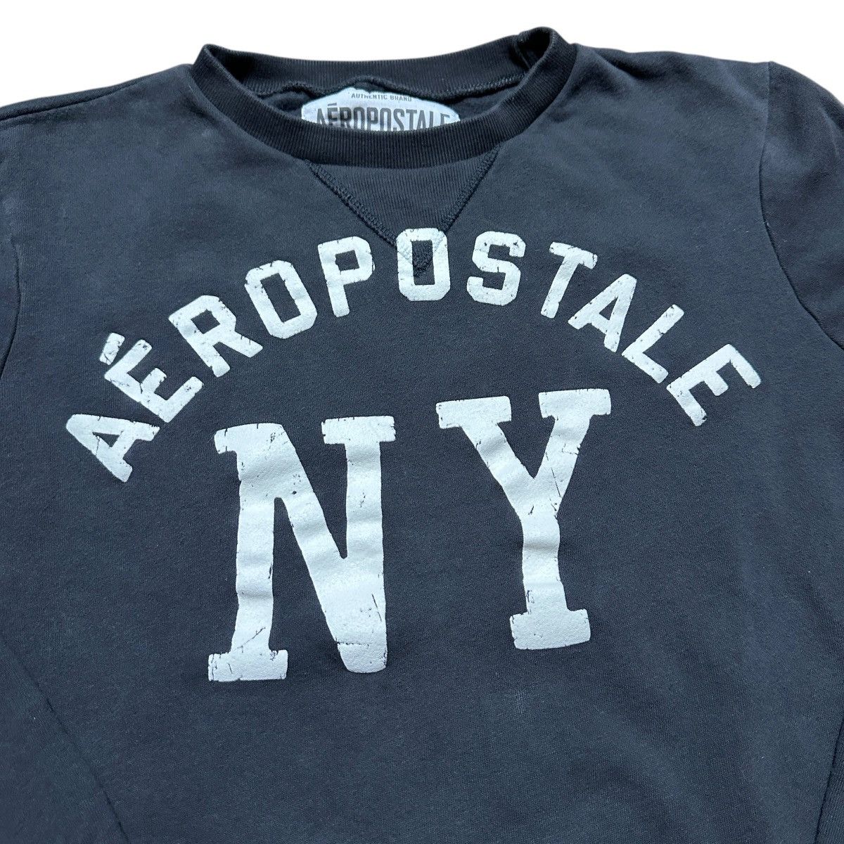 Aeropostale Women’s Y2K Aeropostale New York Script Sweatshirt Size M / US 6-8 / IT 42-44 - 2 Thumbnail