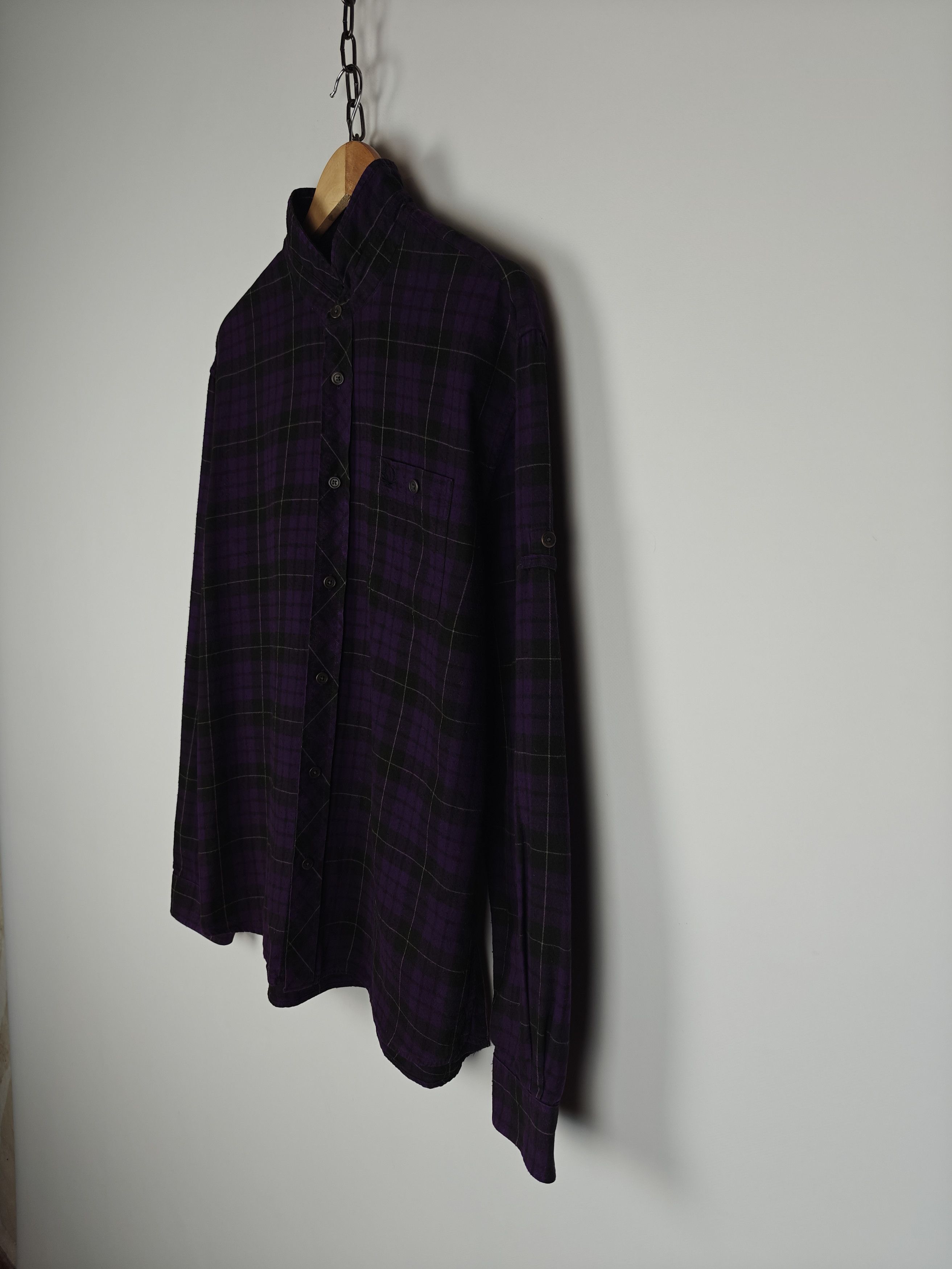 Fred Perry Fred Perry Shirt Cotton Check Purple size L Size US L / EU 52-54 / 3 - 6 Thumbnail
