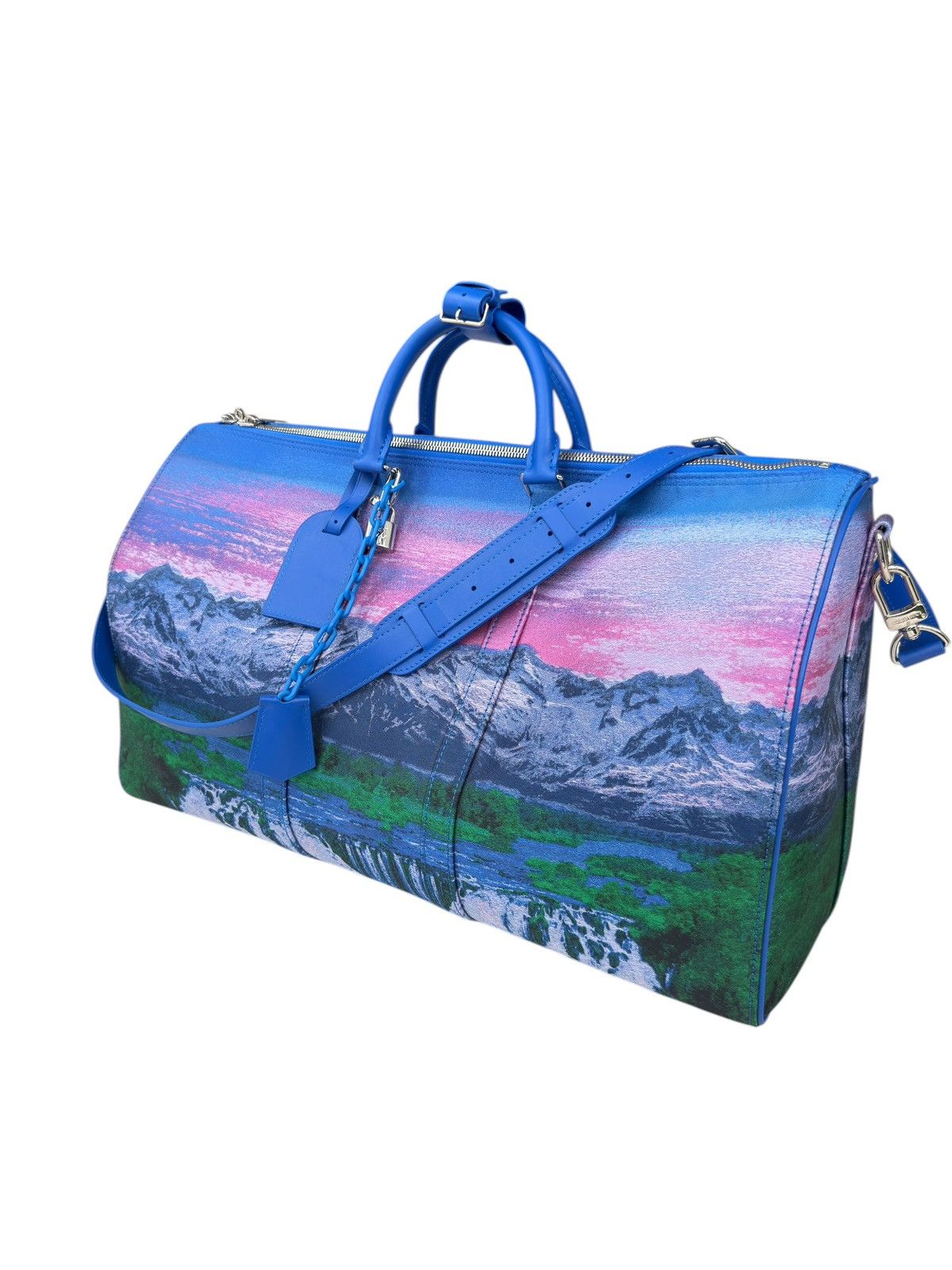 Louis Vuitton Louis Vuitton Virgil SS22 Landscape Keepall 50b Duffle Bag Size ONE SIZE - 6 Thumbnail