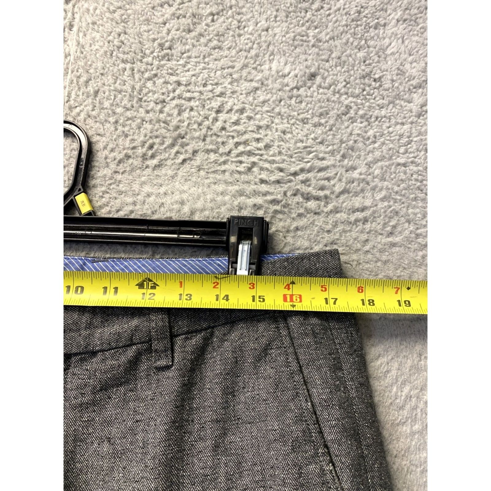 Bonobos Bonobos Dress Pants Men 34X32 Pepper Gray Japanese Fabric /0752 Pepper Gray Dress Pants Mens Straight Leg Classic Fit 34x32 Bonobos Brand Size US 34 / EU 50 - 5 Thumbnail