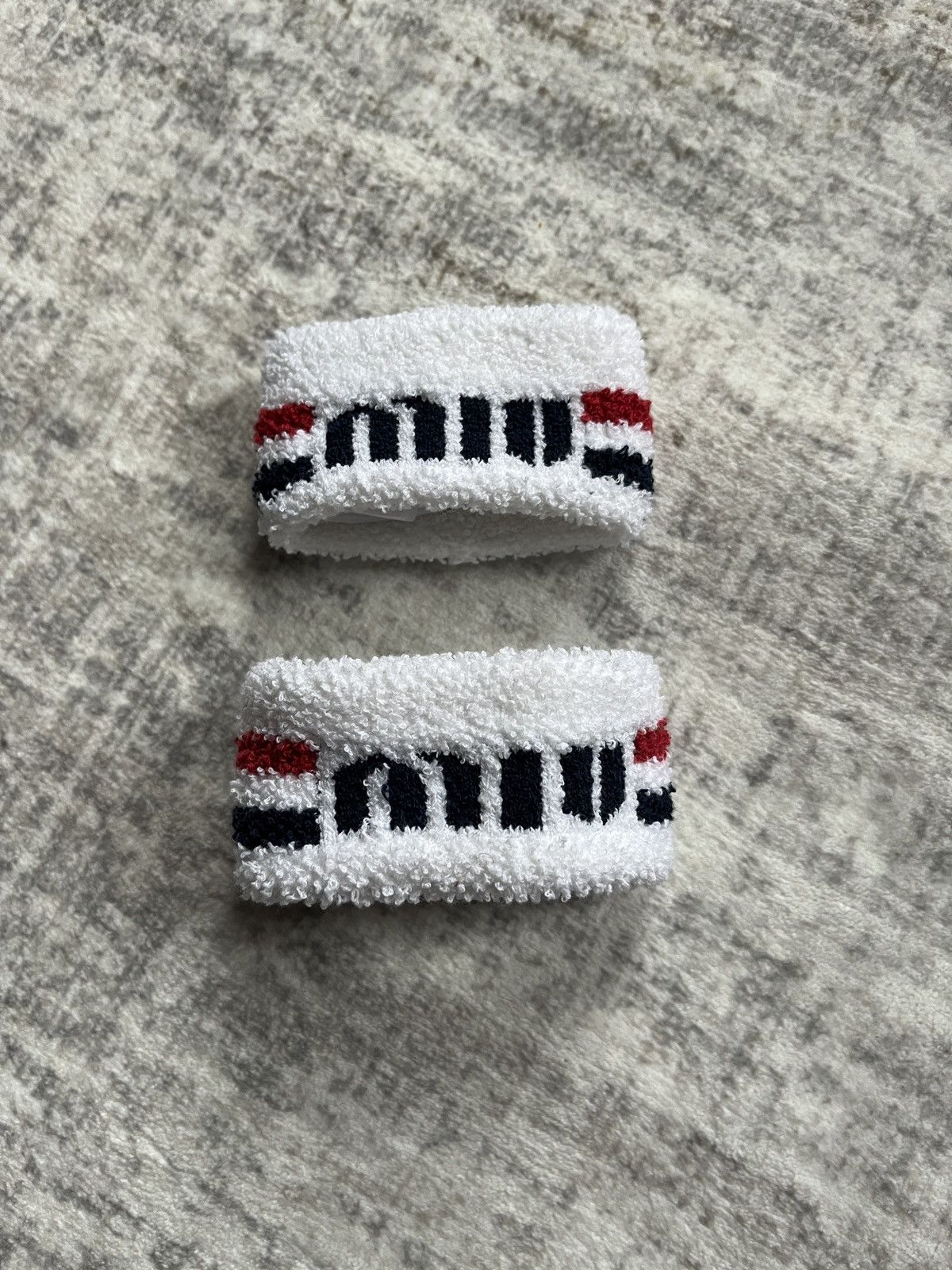 Miu Miu Miu Miu Terry Cloth Wristbands (unisex) Size ONE SIZE - 1 Thumbnail