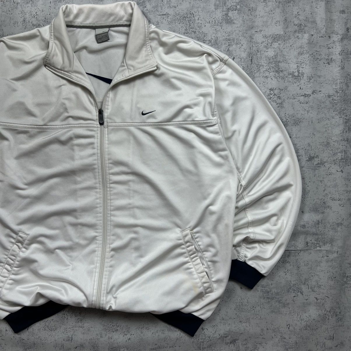 Nike 00s NIKE DOUBLE SWOOSH VINTAGE OVERSIZED TRACK RETRO JACKET Size US XL / EU 56 / 4 - 4 Thumbnail