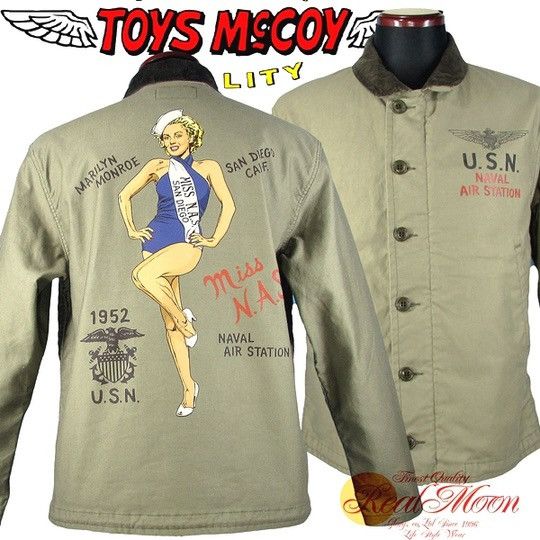 TOYS McCOY Toys McCoy - Marilyn Monroe 'MISS N.A.S' N1 Civilian Jacket Size US S / EU 44-46 / 1 - 23 Thumbnail
