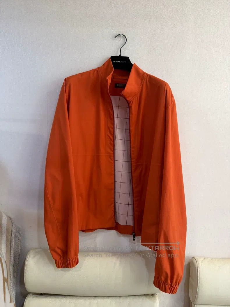 Loro Piana Loro Piana Orange Windproof Waterproof Jacket Size XXL / US 16-18 / IT 52-54 - 1 Thumbnail