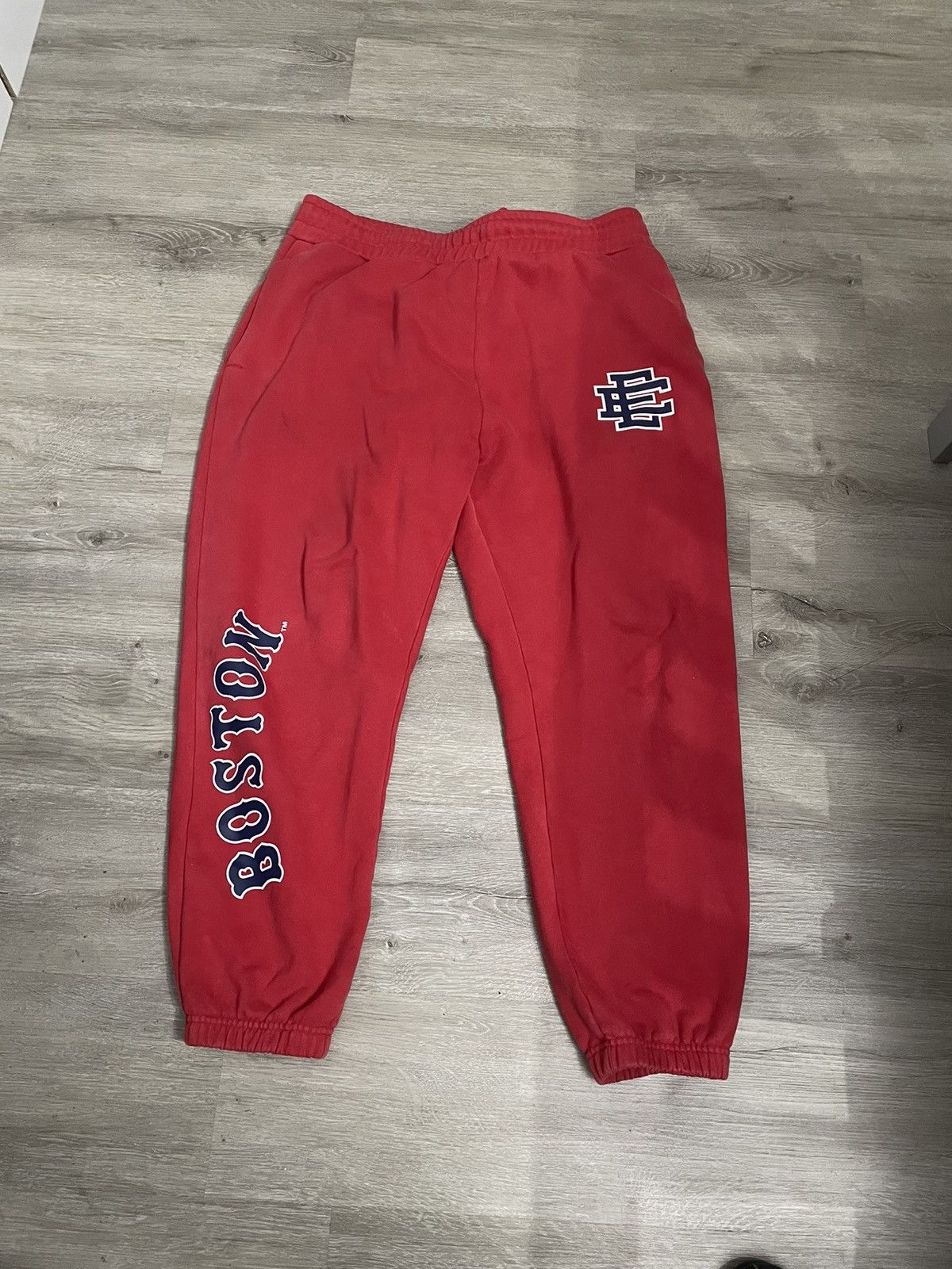 New Era x Eric Emanuel Boston Red Sox Sweatpants (Red) S