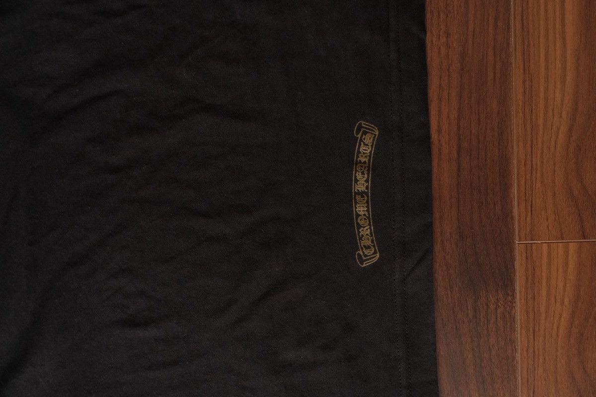 Chrome Hearts Chrome Hearts Neck Logo Tee Size L Size US L / EU 52-54 / 3 - 11 Thumbnail
