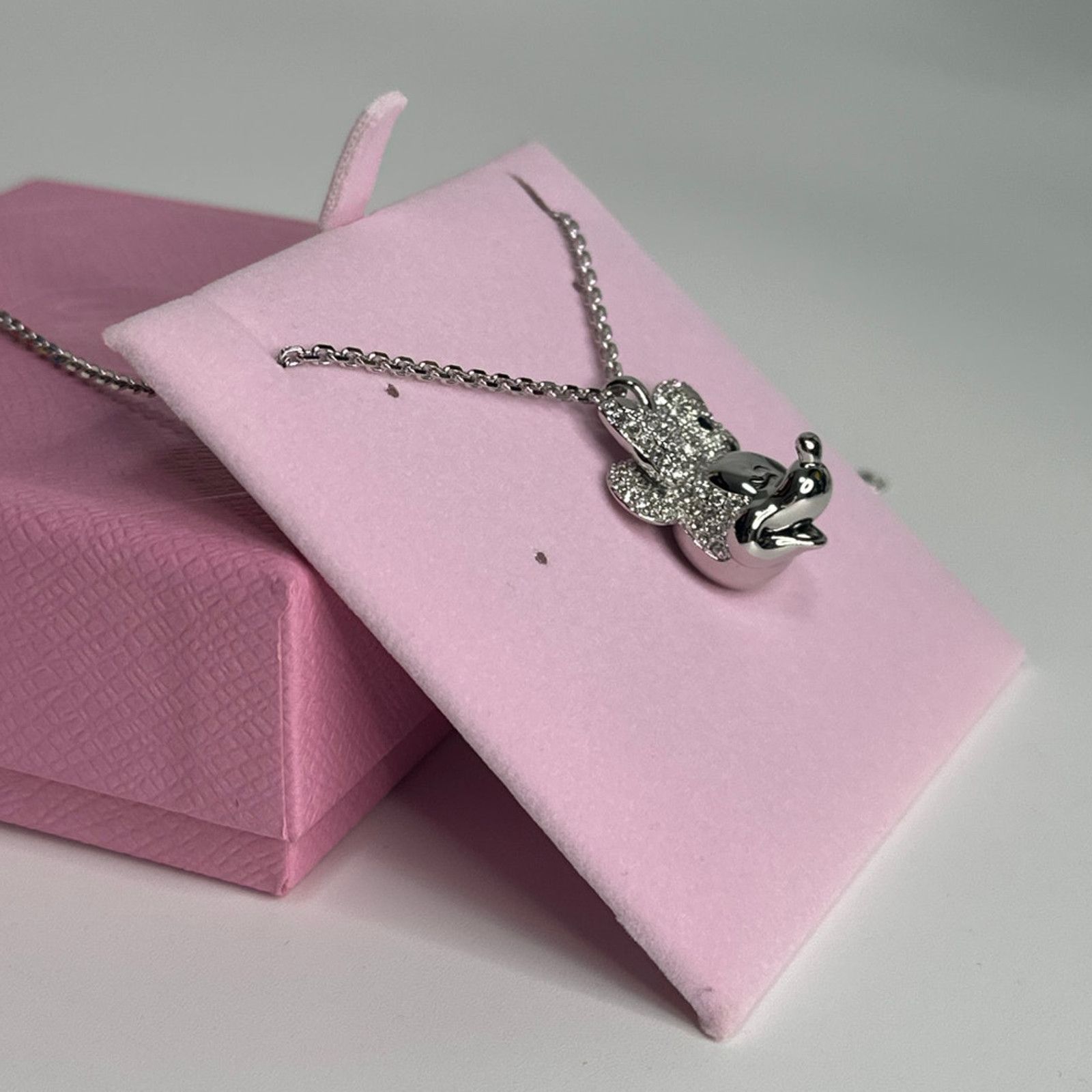 Swarovski Swarovski Disney Minnie Mouse Earrings and Necklace Set Size ONE SIZE - 7 Thumbnail