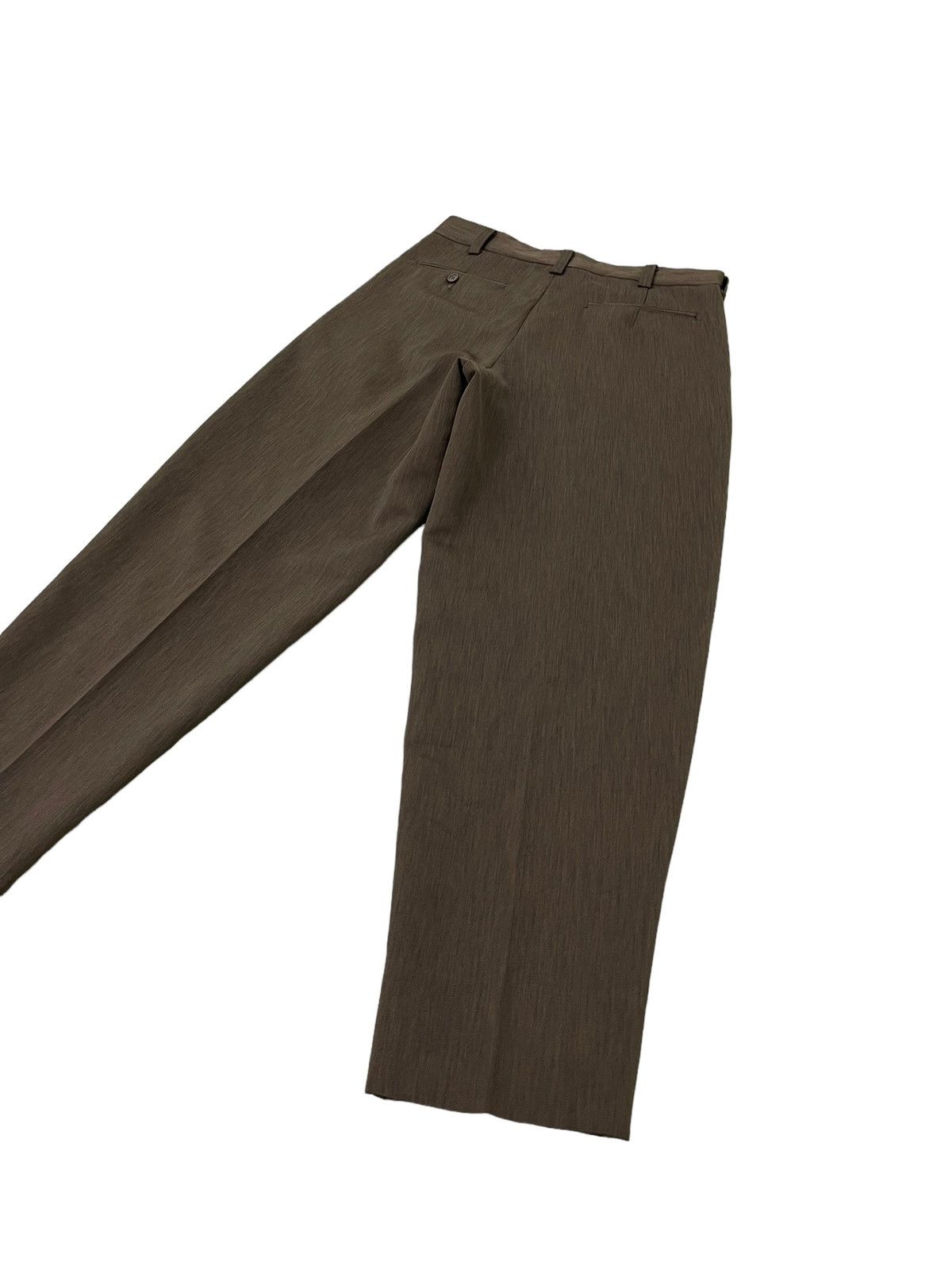 Japanese Brand Wide Baggy Tapered Vtg 90s Monsieur Bilvie Trouser 7🟦2 Size US 31 - 12 Thumbnail