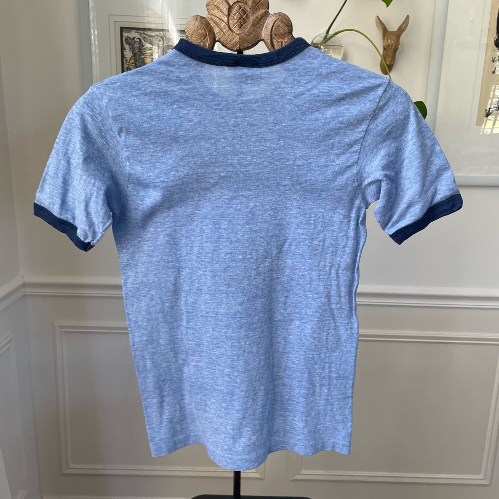 Vintage Vintage 70s Hanes Regina Ringer Retro Tshirt XS S Size XS / US 0-2 / IT 36-38 - 4 Thumbnail
