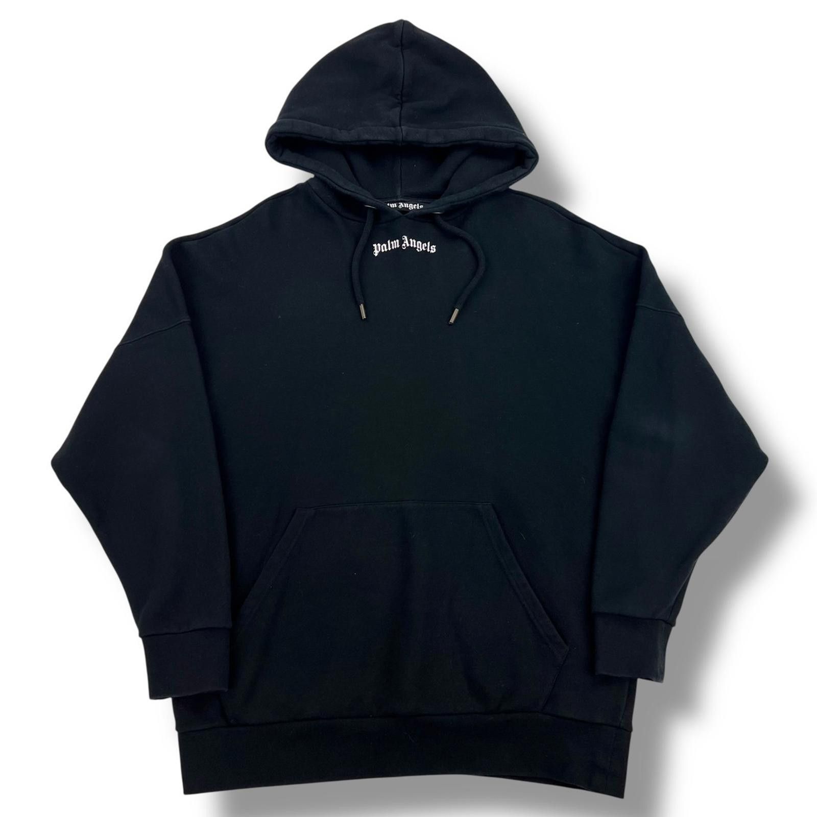 Palm Angels Palm Angels Black Spellout Hoodie Size US L / EU 52-54 / 3 - 4 Thumbnail